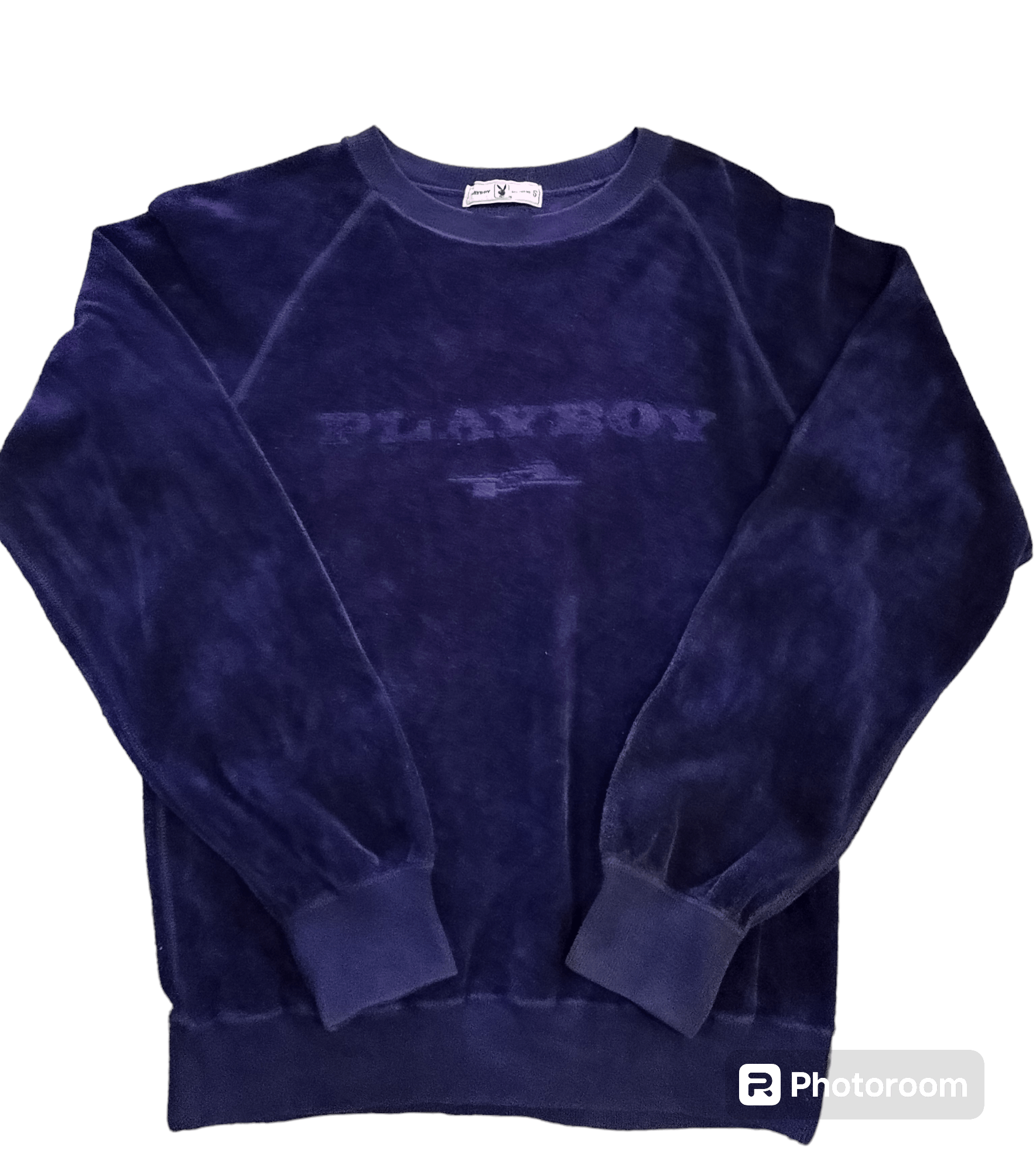 Playboy × Vintage Vintage playboy velvet sweatshirt Size US S / EU 44-46 / 1 - 3 Thumbnail