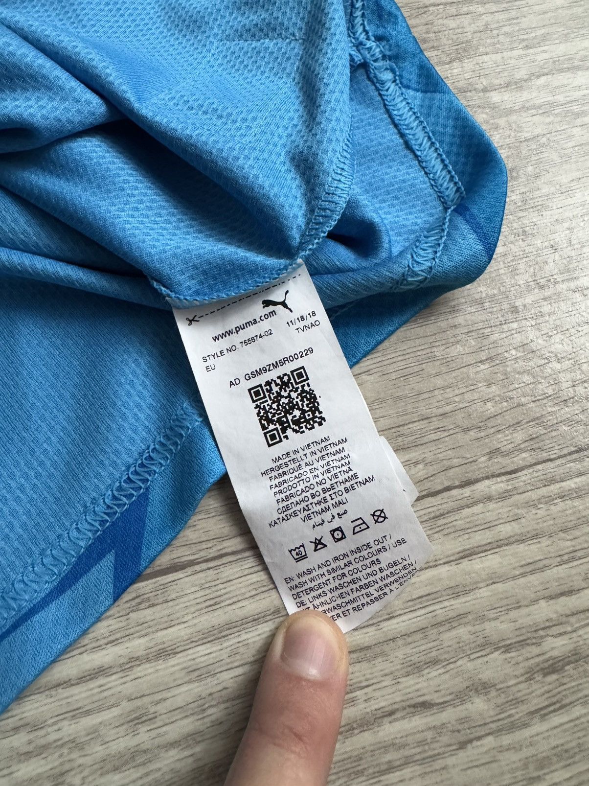 Puma 🔷Puma Olympique Marseille 2019/20 Soccer jersey🔷 Size US XS / EU 42 / 0 - 6 Thumbnail