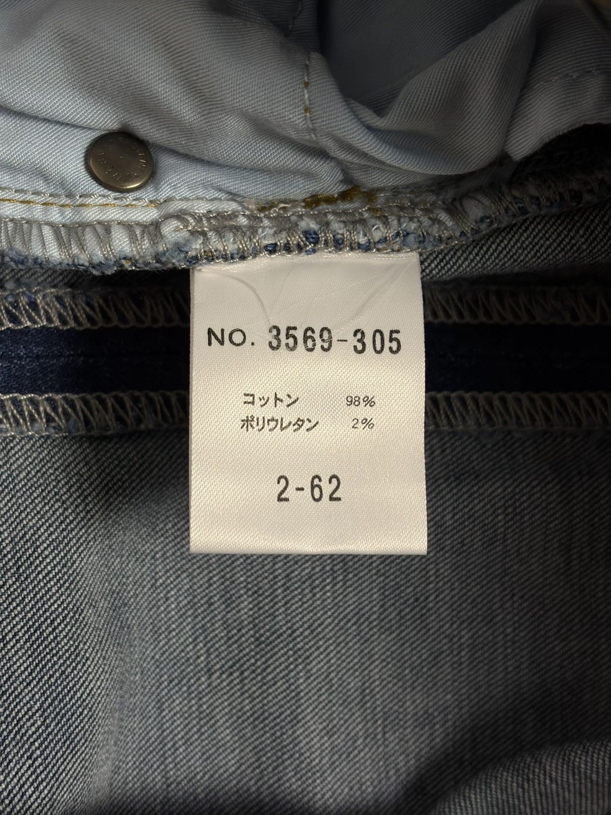 Schlussel Schlüssel dirty wash blue biker denim Size US 29 - 4 Thumbnail