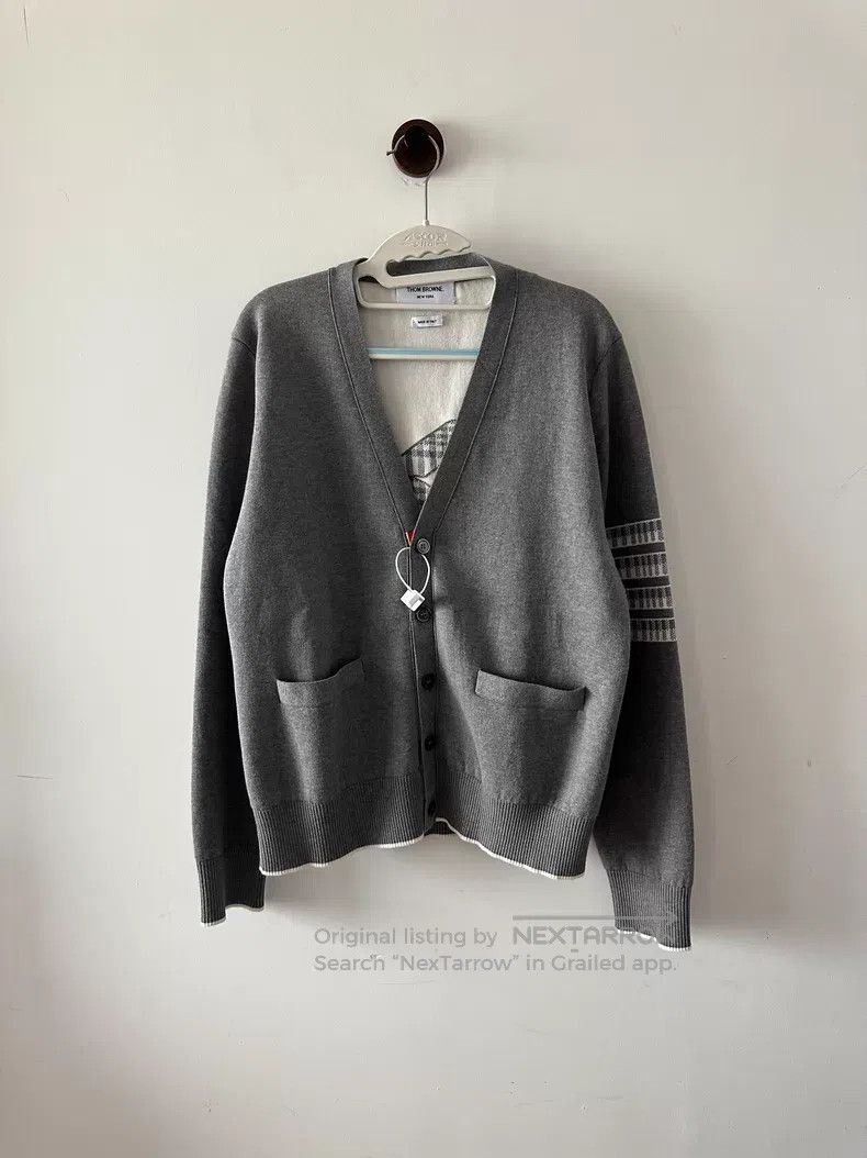 Thom Browne Thom Browne Little Plane Knit Cardigan Size US M / EU 48-50 / 2 - 1 Thumbnail