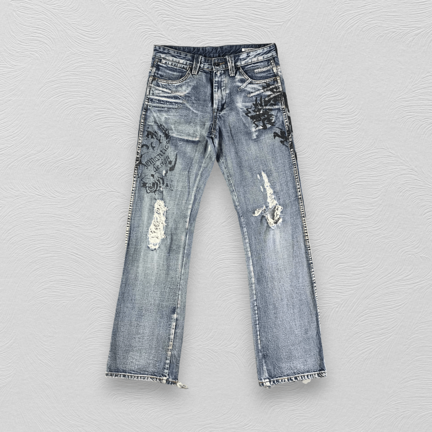 semanticdesign Semantic Design Jeans Distress Dragon Denim KJ2523 Size US 30 / EU 46 - 1 Thumbnail