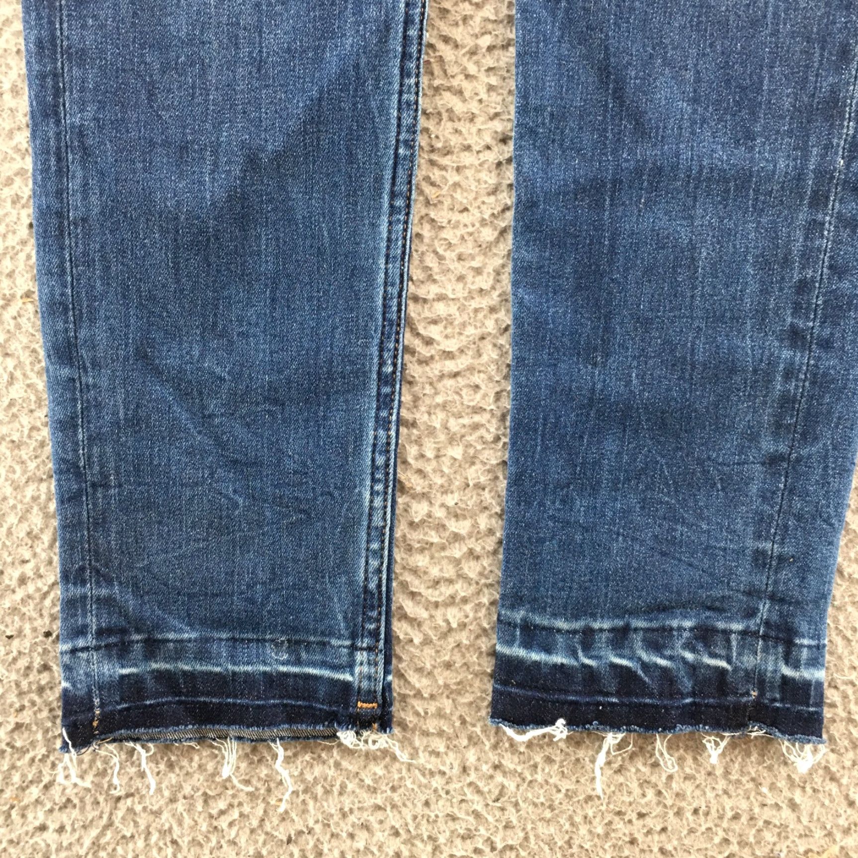 H&M H&M Skinny Jeans Womens 30 Blue Denim Mid Rise Dark Wash Zip Fly Jeans Womens Regular XS? Size 30" / US 8 / IT 44 - 5 Thumbnail