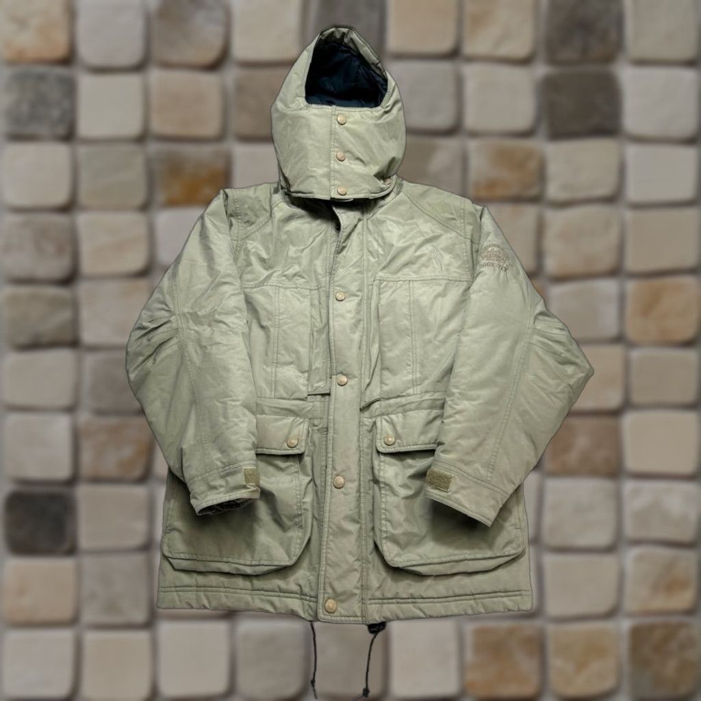 Vintage Cabela's Jacket Mens Medium Green Insulated Full Zip Parka Gore Tex Casual Outdoor Winter Parka Men M Green Full Zip Jacket Size US M / EU 48-50 / 2 - 1 Thumbnail