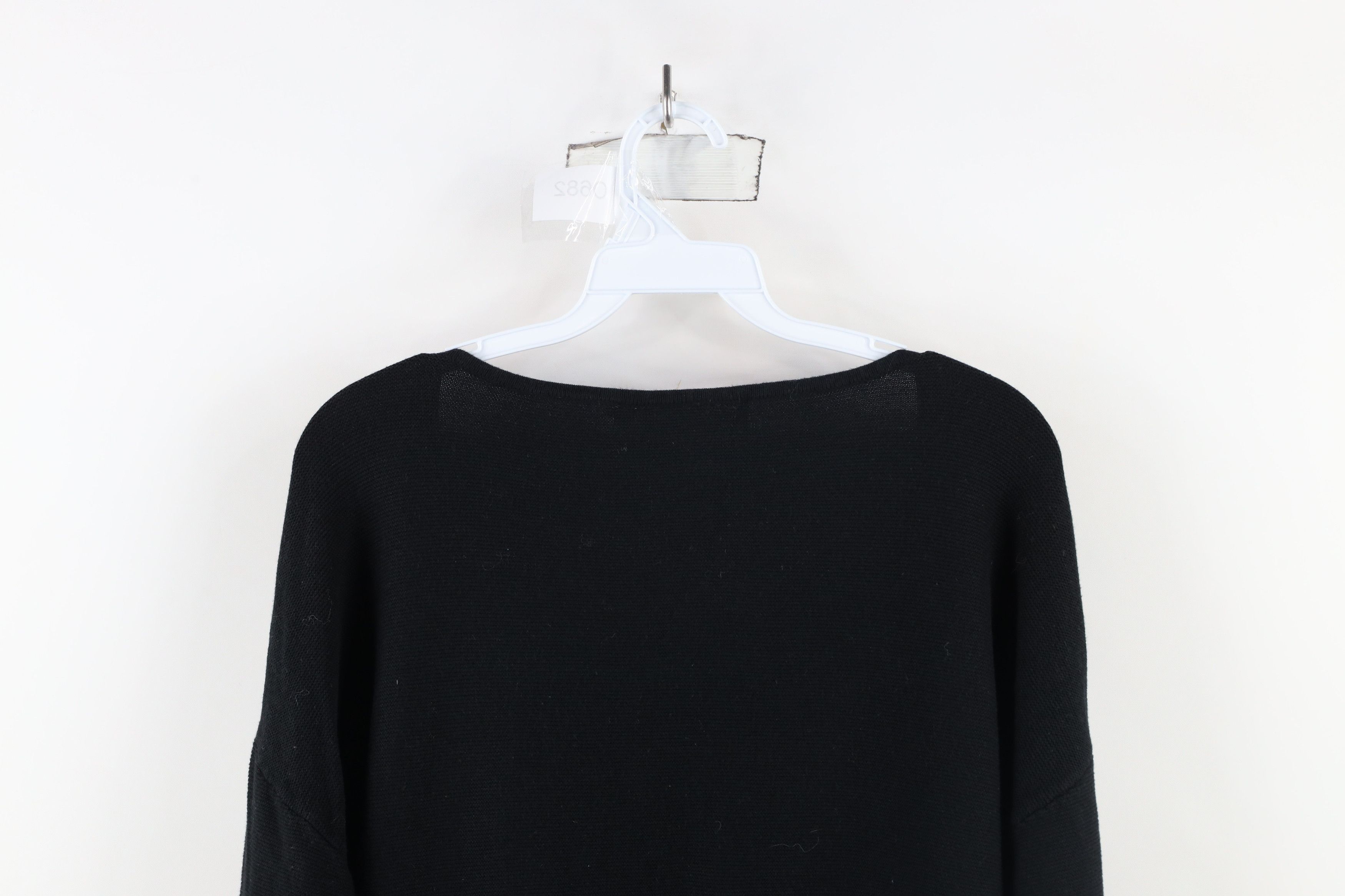 Vintage Vintage Y2K Goth Gothic Streetwear Flower Knit Sweater Black Size XL / US 12-14 / IT 48-50 - 11 Thumbnail