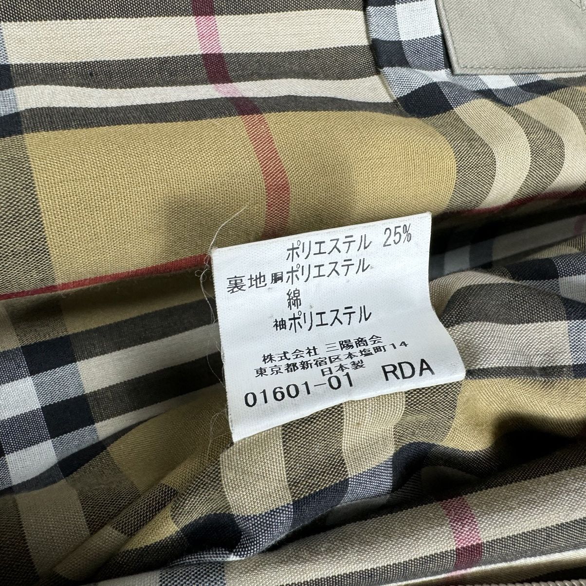 Burberry 🔥BURBERRY LONDON NOVA CHECK TRENCH COAT JACKET Size US L / EU 52-54 / 3 - 10 Thumbnail