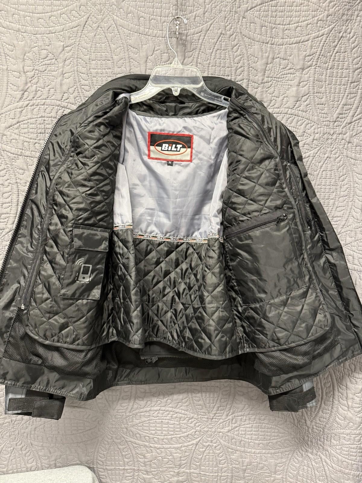 Billionaire Boys Club Bilt size M Zip Out Lining Padded Motorcycle Jacket Size ONE SIZE - 3 Thumbnail