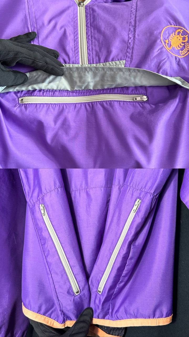 Vintage Castelli Rosate Cycling Jacket vintage Windbreaker anorak Size US L / EU 52-54 / 3 - 3 Thumbnail
