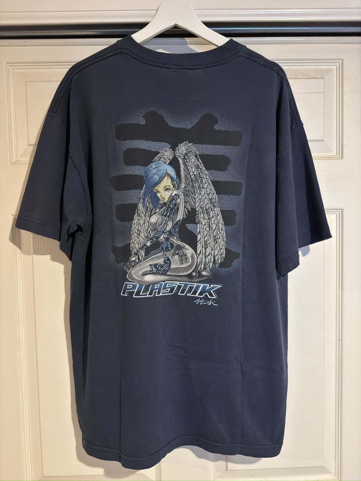 Vintage Plastik Skate Brand Bionic Angel Tee