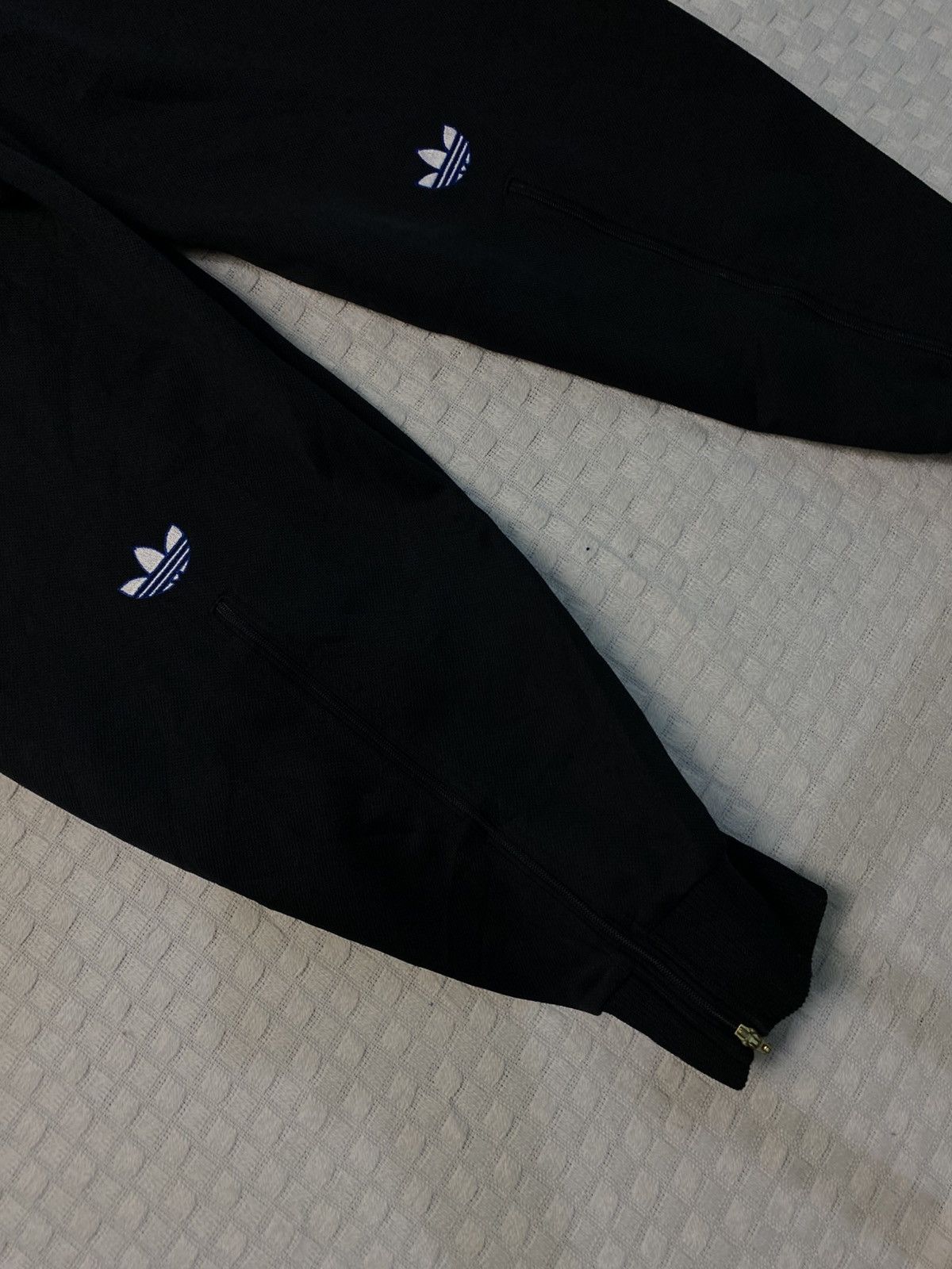 Adidas 💥Vintage ADIDAS 90S LONG TRACK PANTS BLACK Size US 28 / EU 44 - 10 Thumbnail