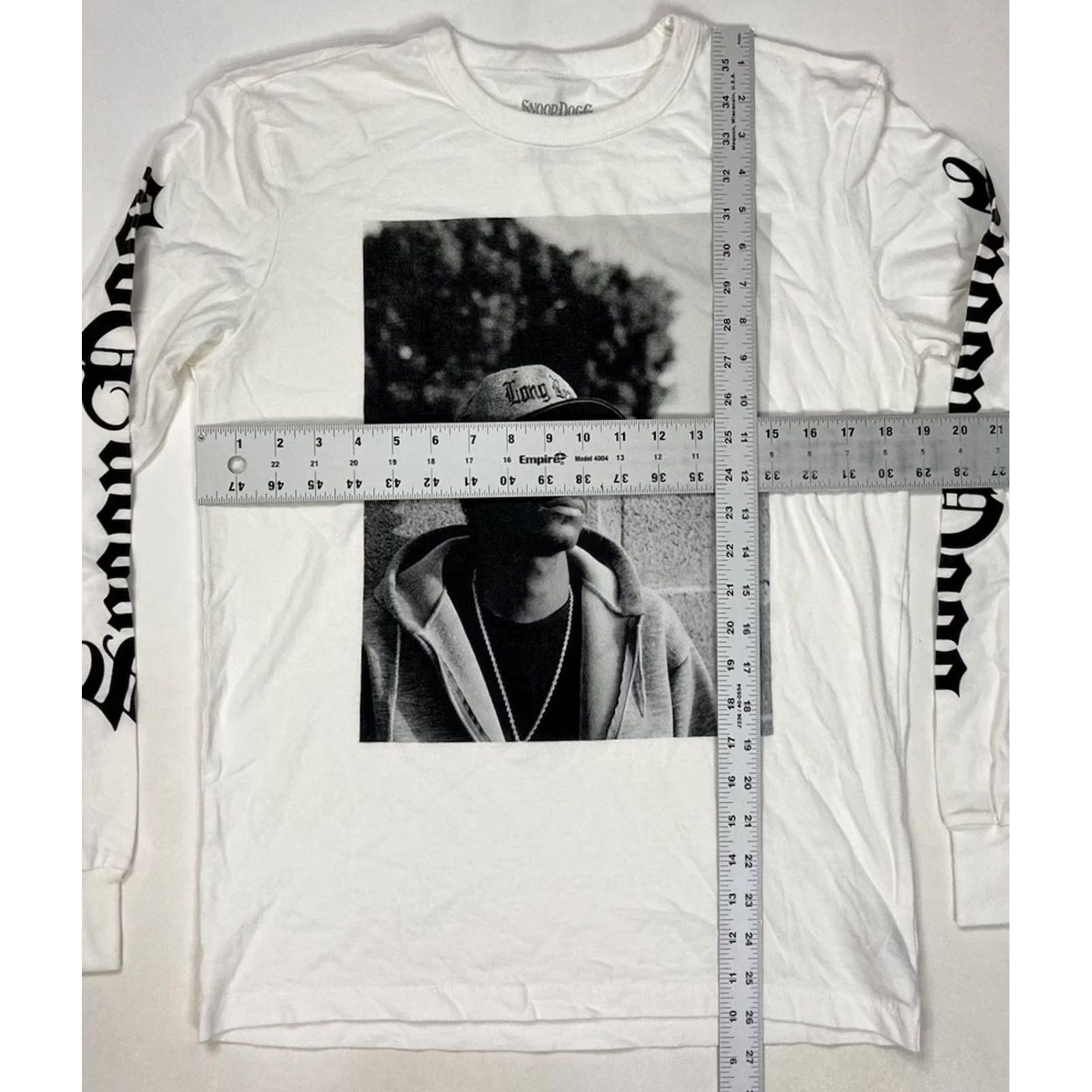 Vintage Snoop Dogg Graphic T-shirt Men Small White Long Sleeve Music Rap Shirt Size US S / EU 44-46 / 1 - 5 Thumbnail