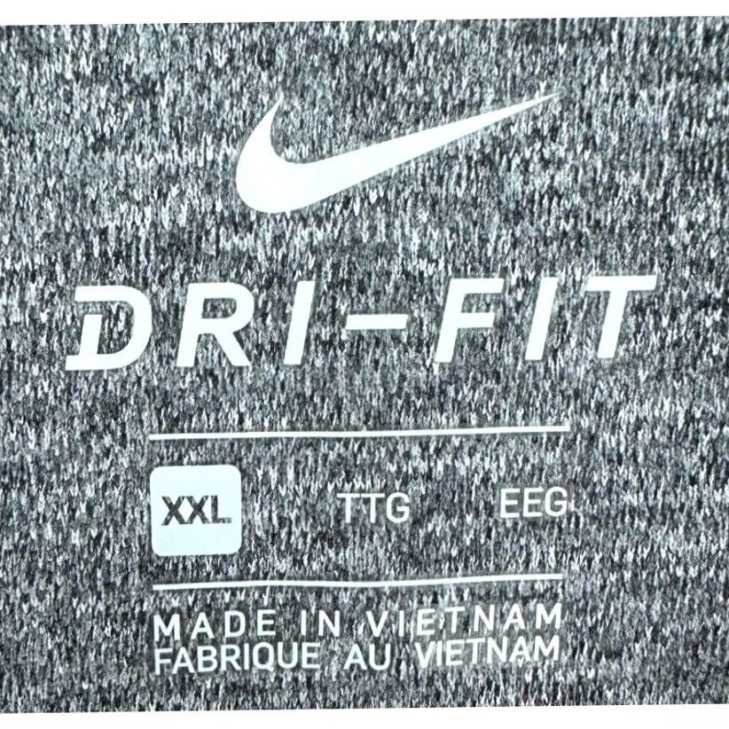 Nike Nike Dri-Fit Pullover Shirt 2XL Mens Grey Swoosh Quarter Zip Activewear Shirt Mens Size US XXL / EU 58 / 5 - 4 Thumbnail