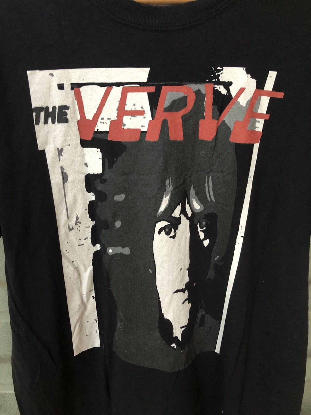 Band Tees Richard Ashcroft The Verve Psychedelic Shoegaze Rock Tee Size US L / EU 52-54 / 3 - 3 Thumbnail