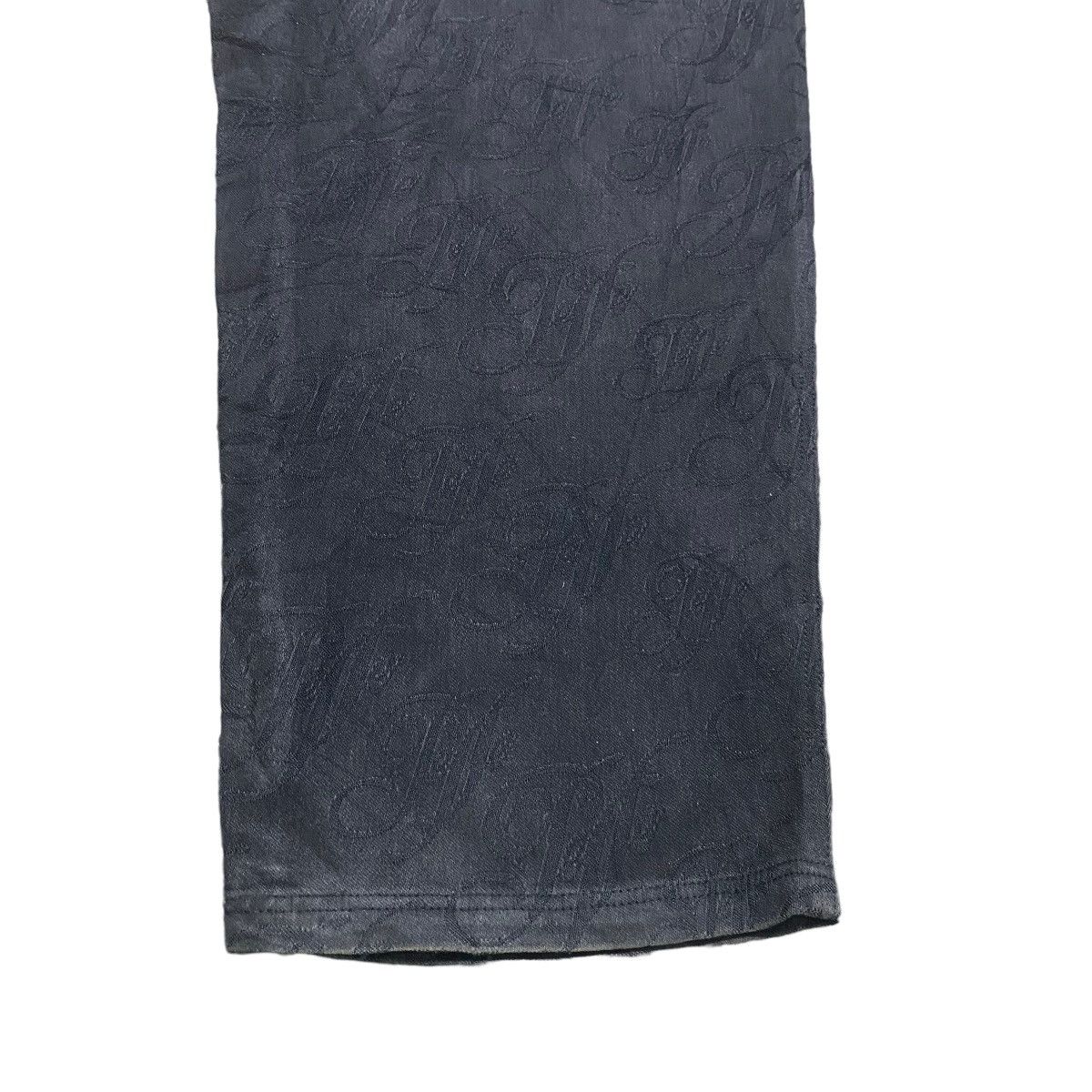 Marc Buchanan Vintage Pelle Pelle Monogram Denim Baggy Pants Size US 44 / EU 60 - 13 Thumbnail