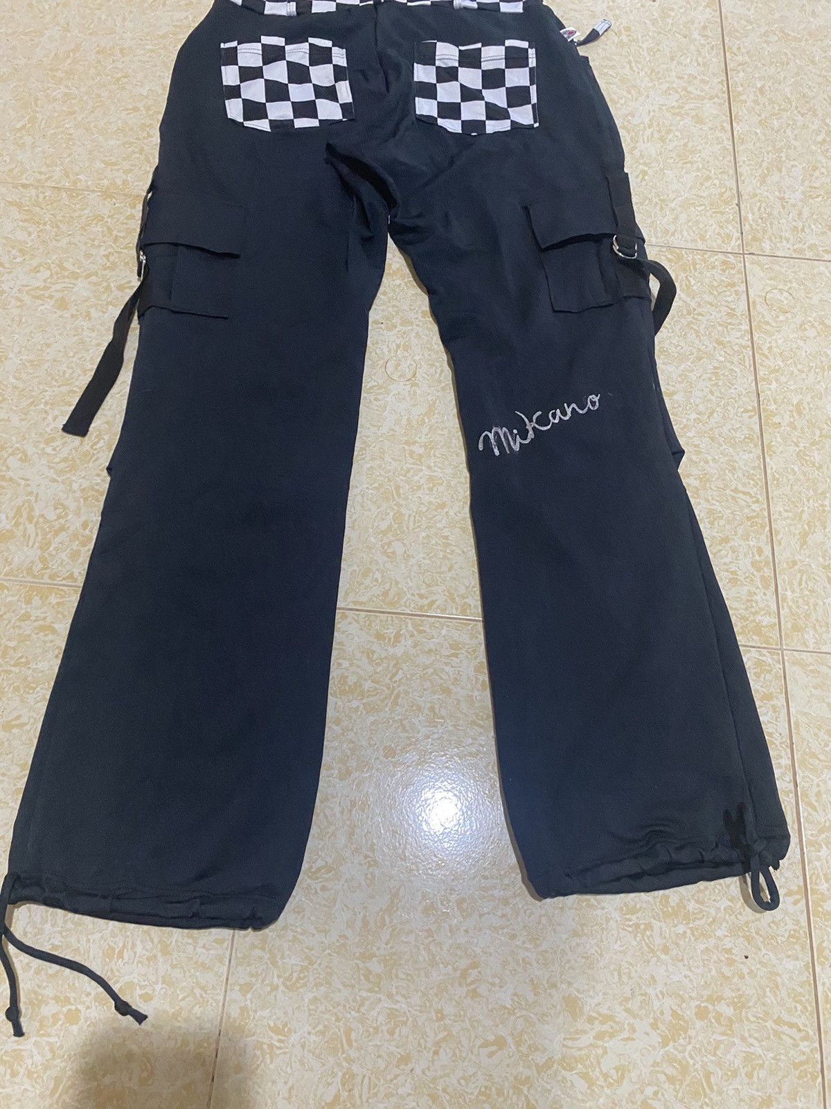 Japanese Brand Mikano Japanese Brand Stretch MultiPocket Cargo Pants Size 30" / US 8 / IT 44 - 6 Thumbnail