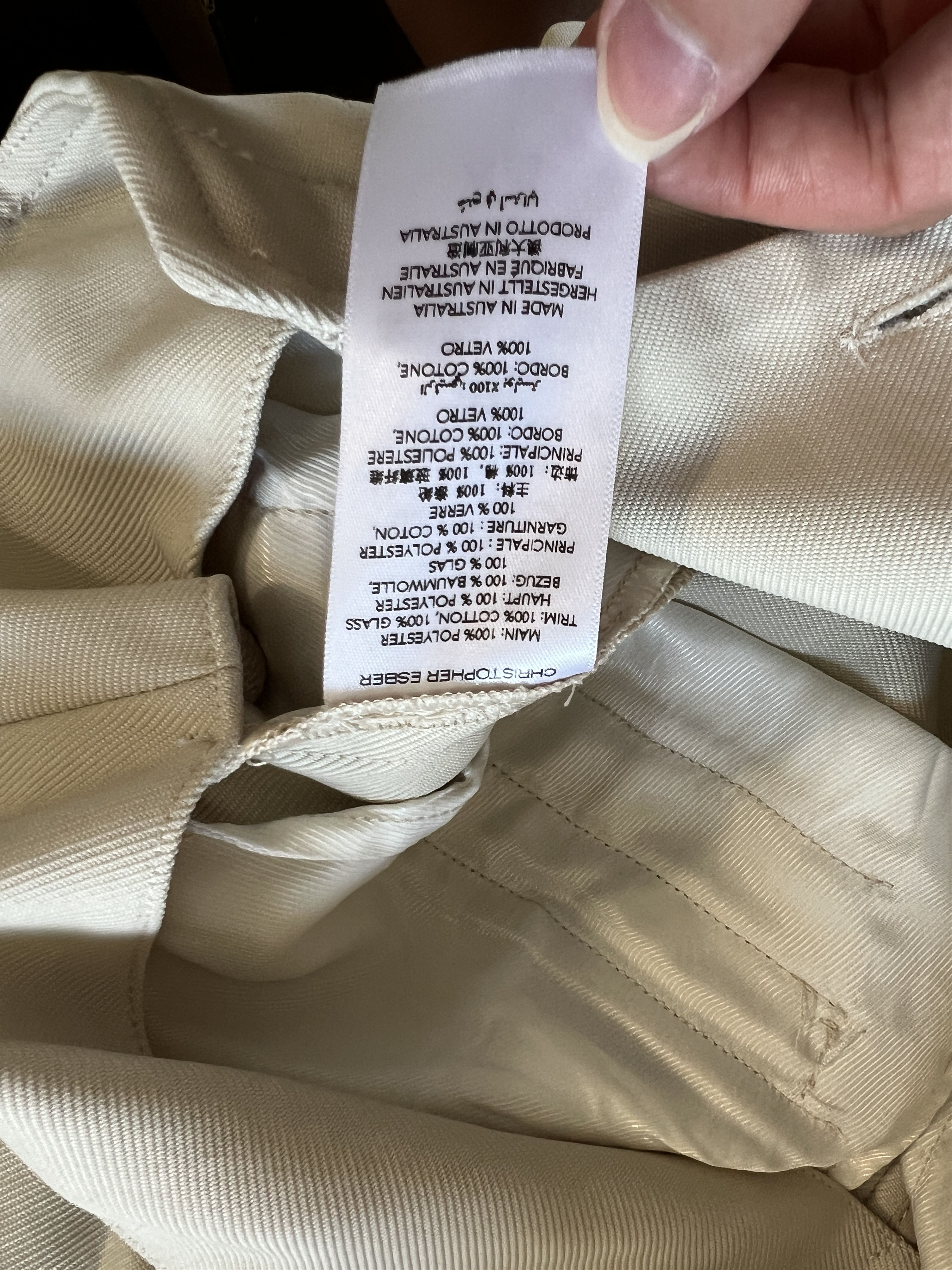 Christopher Esber Taylor Pleat Trouser Size 25" / US 0 / IT 36 - 5 Thumbnail