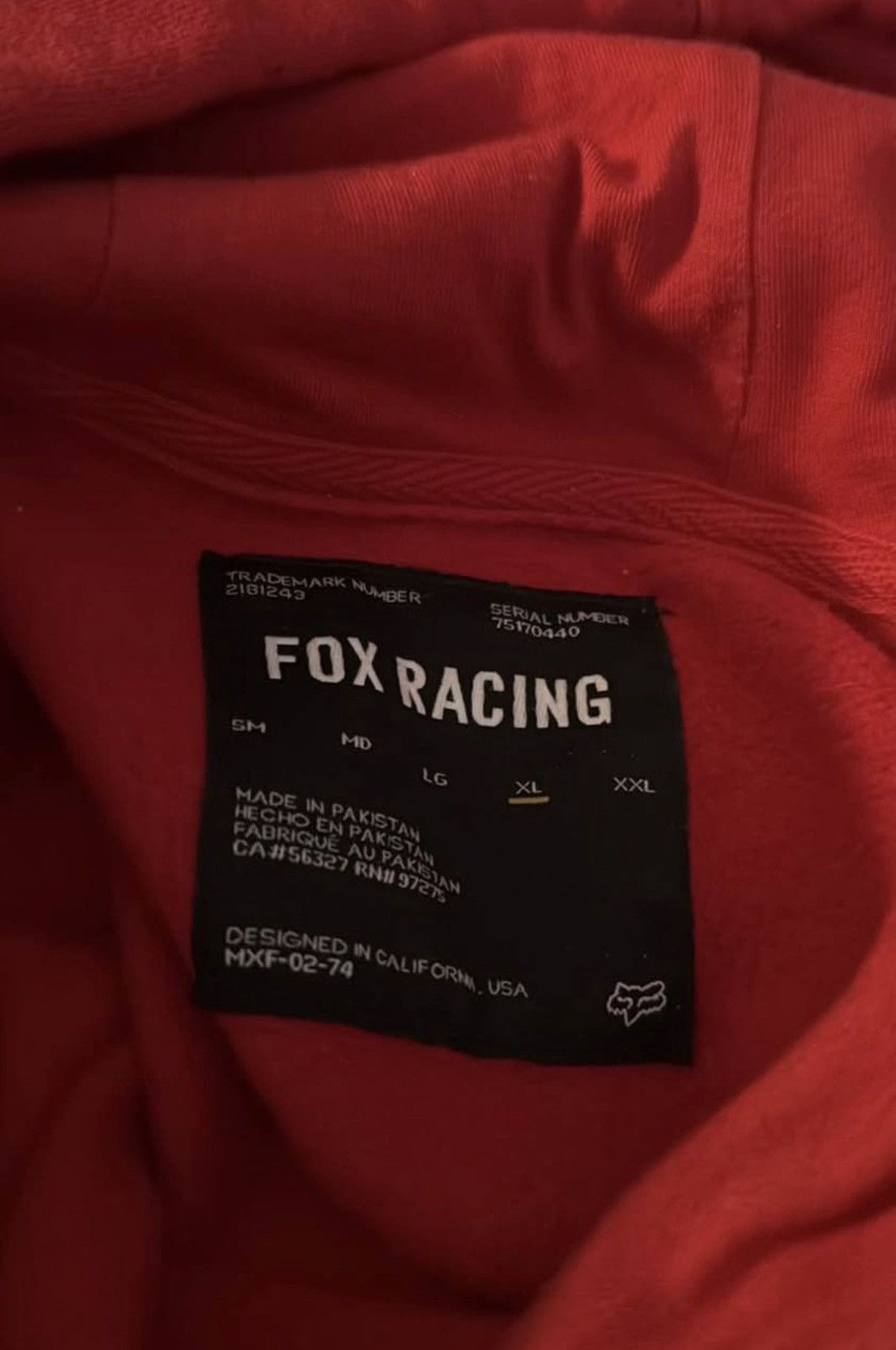 Fox Racing Fox Racing x Honda Pullover Fleece Size US XL / EU 56 / 4 - 3 Thumbnail
