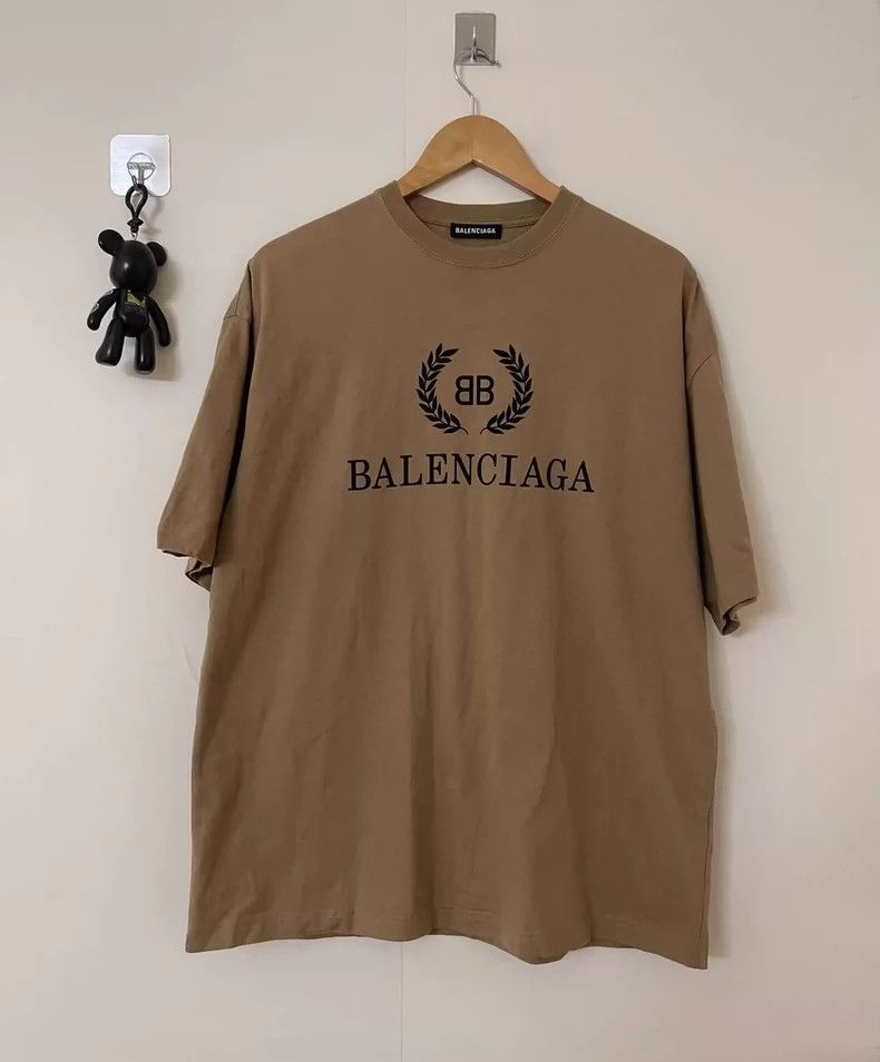 Balenciaga Balenciaga Khaki wheat-ear short sleeves Size US XS / EU 42 / 0 - 1 Thumbnail