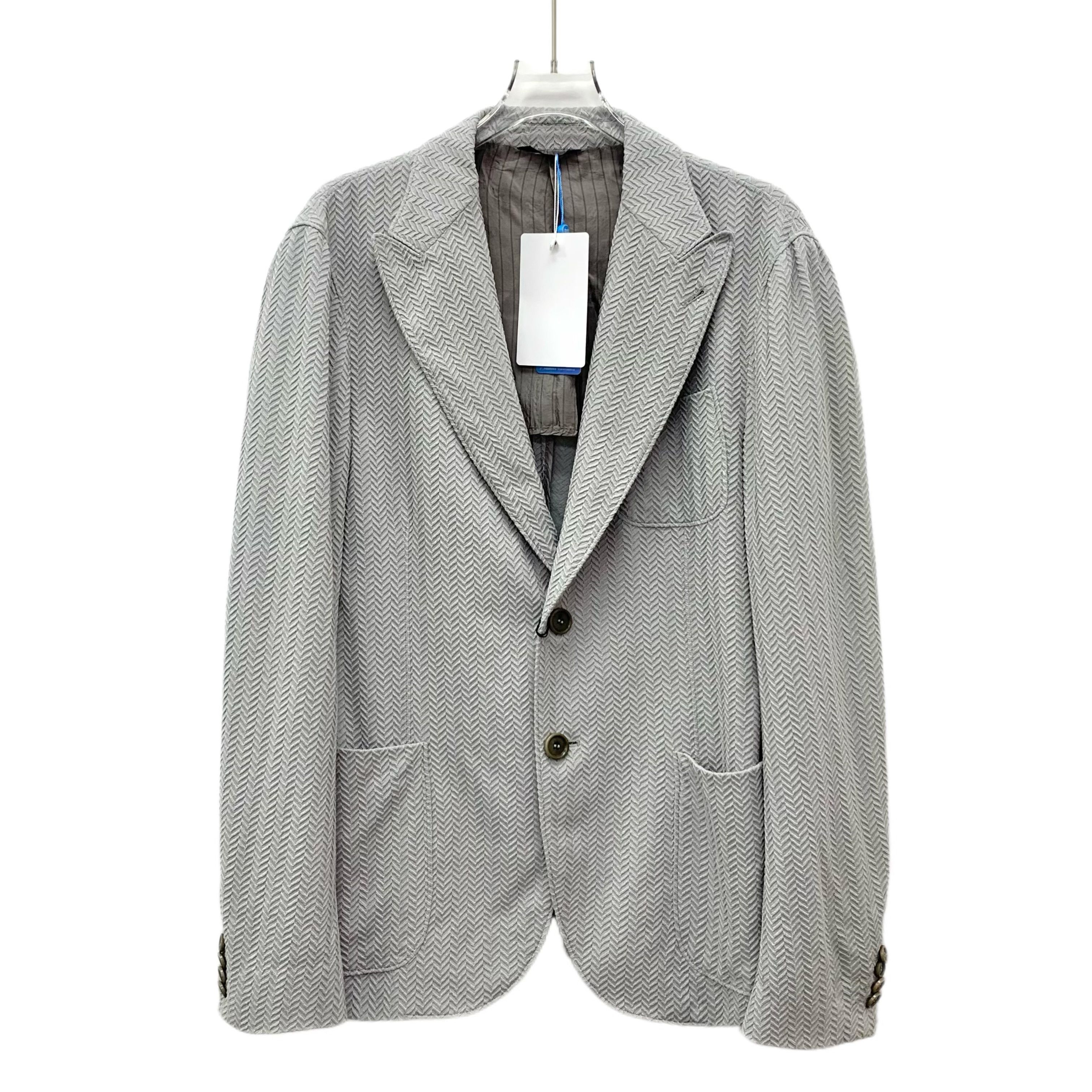 Giorgio Armani Giorgio Armani Grey Notch-Lapel Blazer (Size 48) Size 48R - 1 Thumbnail