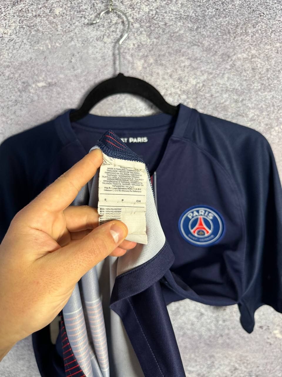 Nike × Vintage Vintage PSG 2016/17 Nike Soccer Jersey Blokcore Small Size US S / EU 44-46 / 1 - 12 Thumbnail