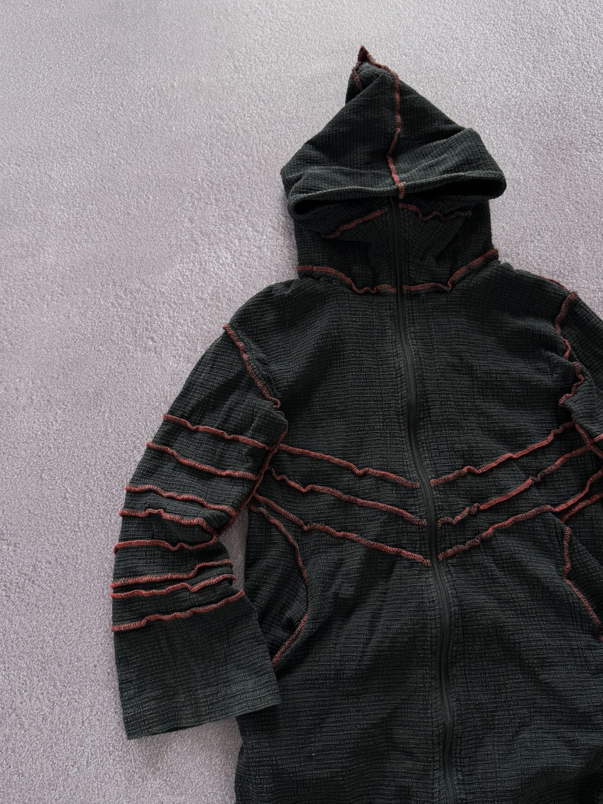 Le Grande Bleu (L.G.B.) Japanese Unknown Designer Y2K Gotg Hooded Jacket Size M / US 6-8 / IT 42-44 - 4 Thumbnail