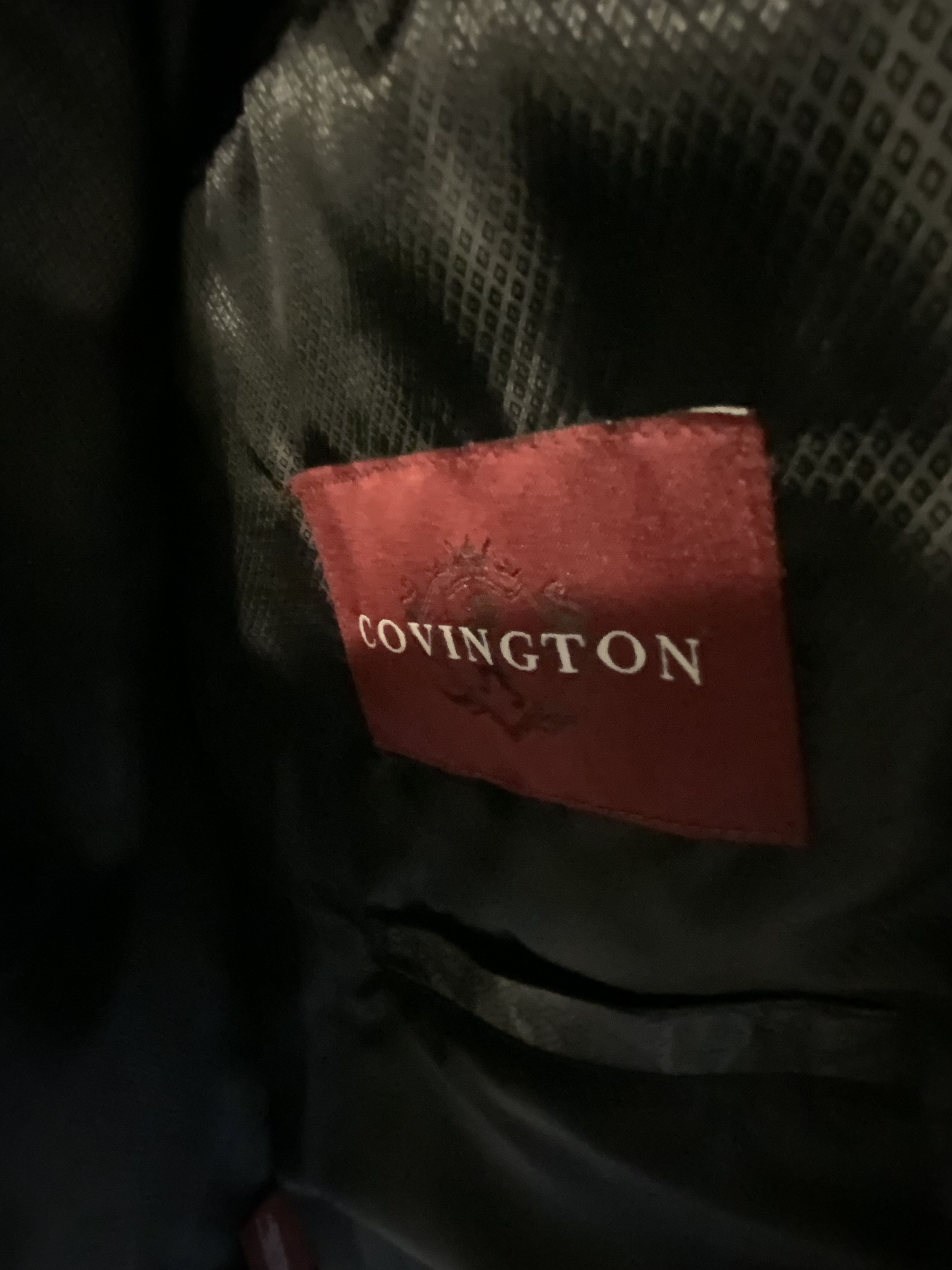 Covington Vintage Leather Jacket Size US XL / EU 56 / 4 - 3 Thumbnail