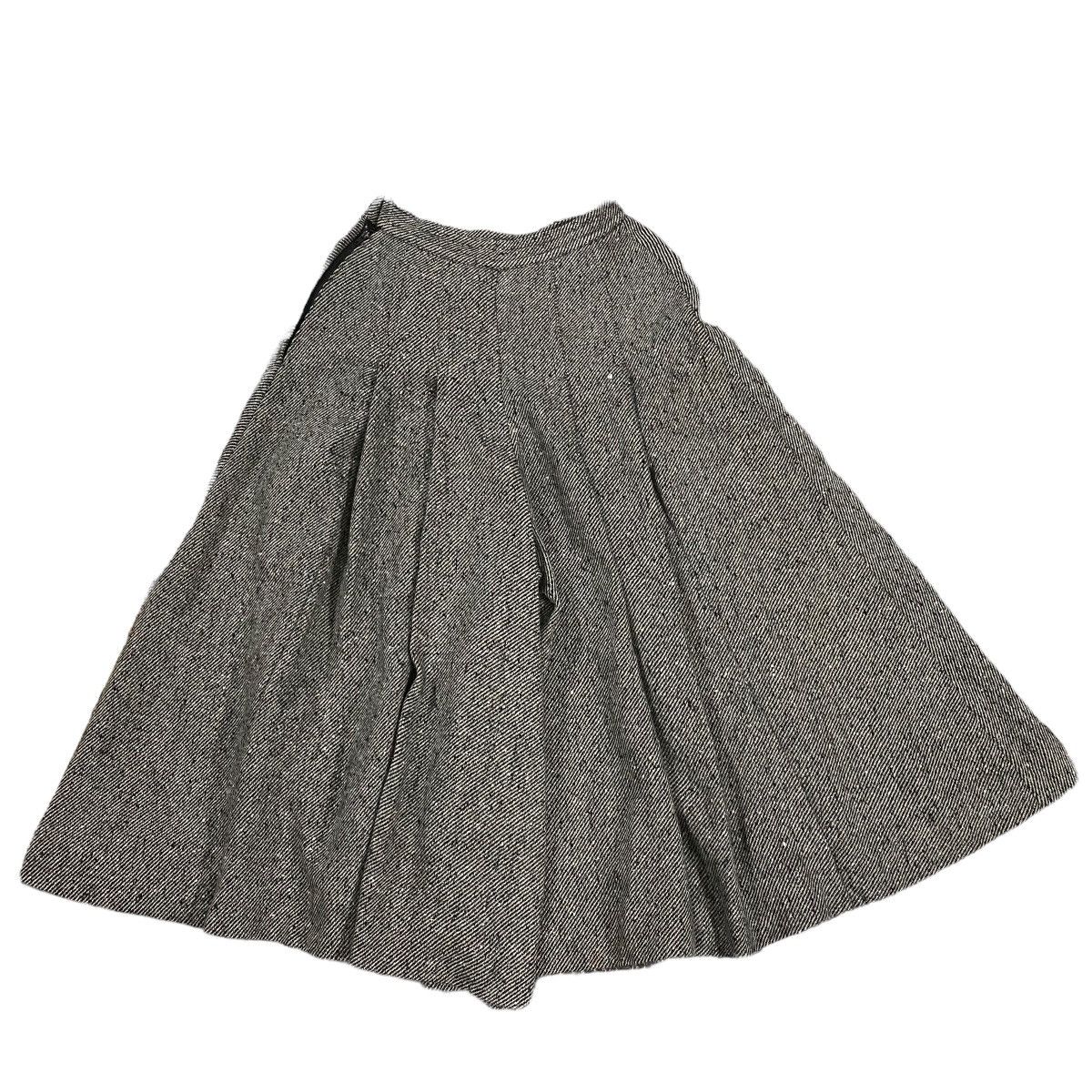 Comme des Garcons × Junya Watanabe × Rei Kawakubo Vintage 1980’s Comme des Garçons Tweed Wide Pants Japanese Size 22" - 8 Thumbnail