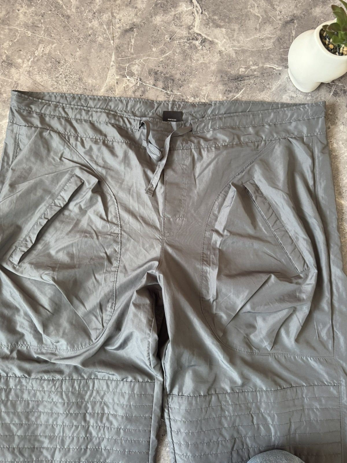 Nike Jordan Sweatpants Vintage Baggy Gray L Size US 34 / EU 50 - 4 Thumbnail