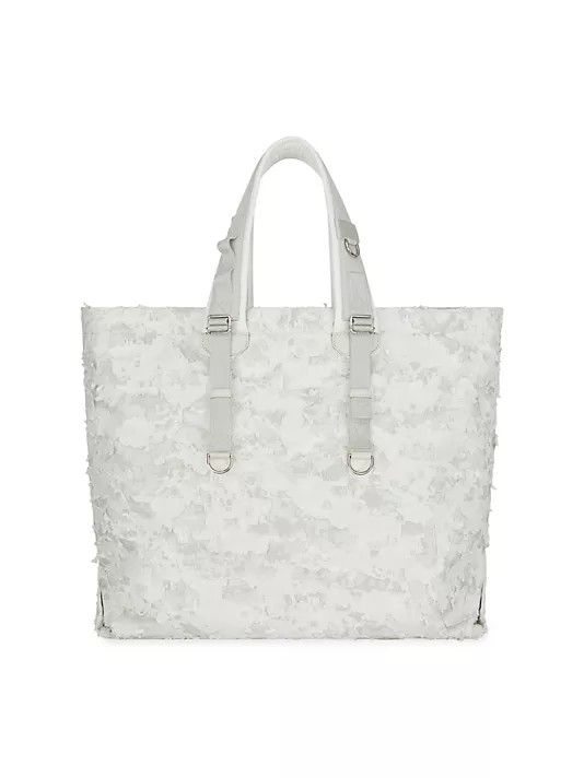 Givenchy o1mle0325 Size: OS / Large G-Shopper Tote Bag White & Grey Size ONE SIZE - 3 Thumbnail