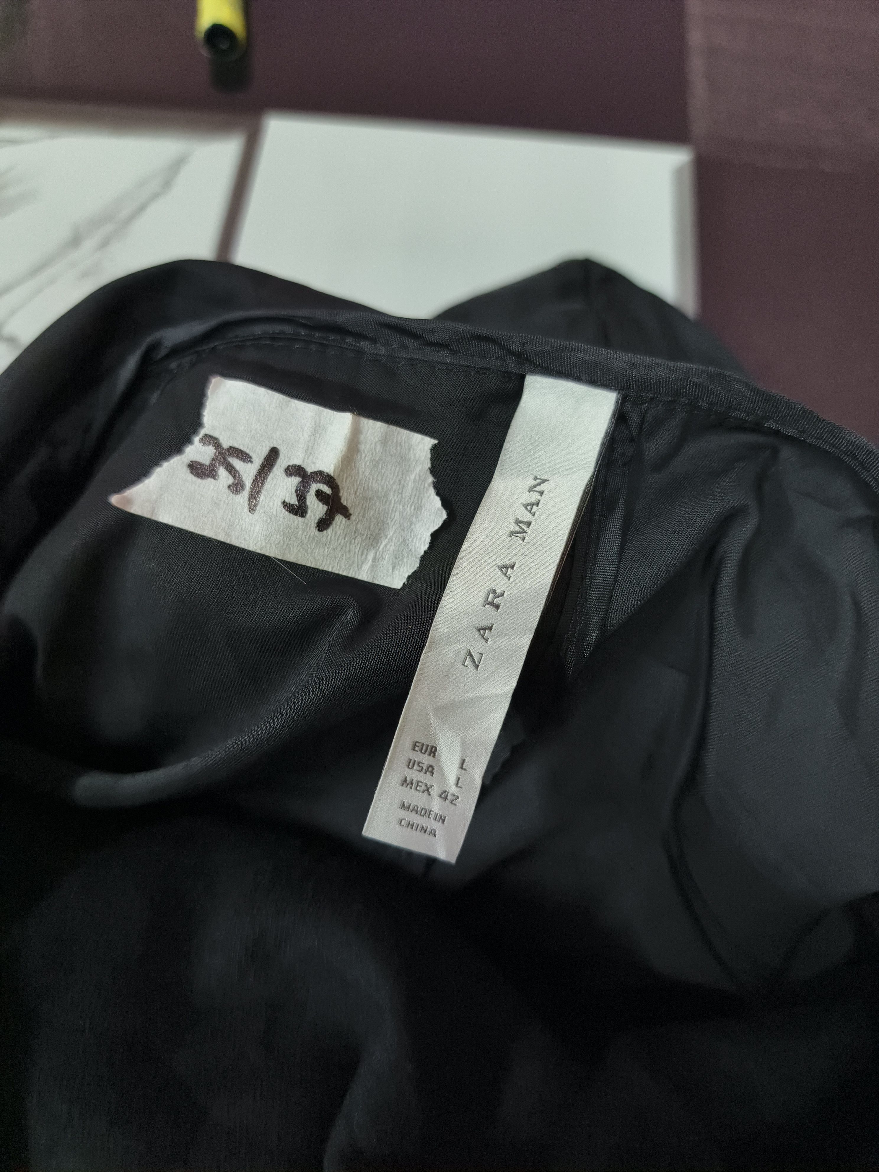 Zara ZARA MAN BLACK PARKA JACKET HOODED Size US L / EU 52-54 / 3 - 7 Thumbnail