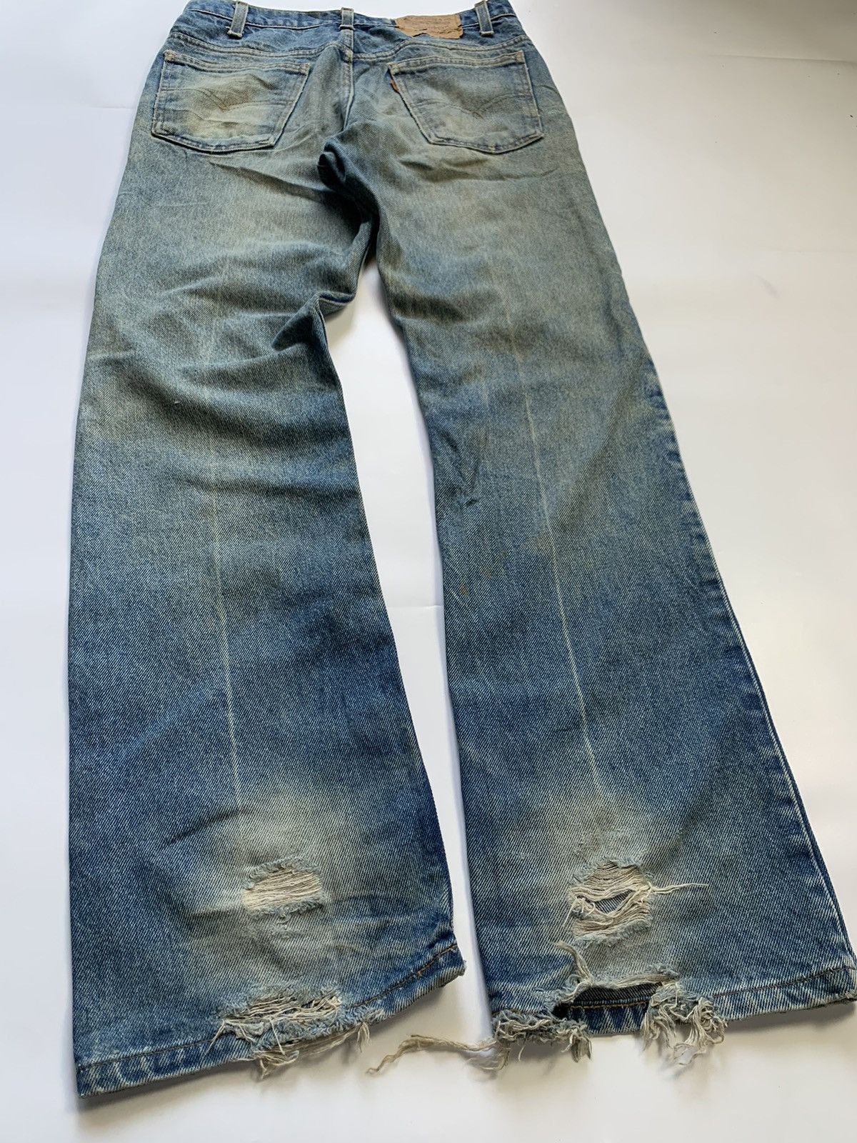 Levi's Vintage Clothing levis 517 vintage 80s blue jeans wash pant Size US 31 - 10 Thumbnail