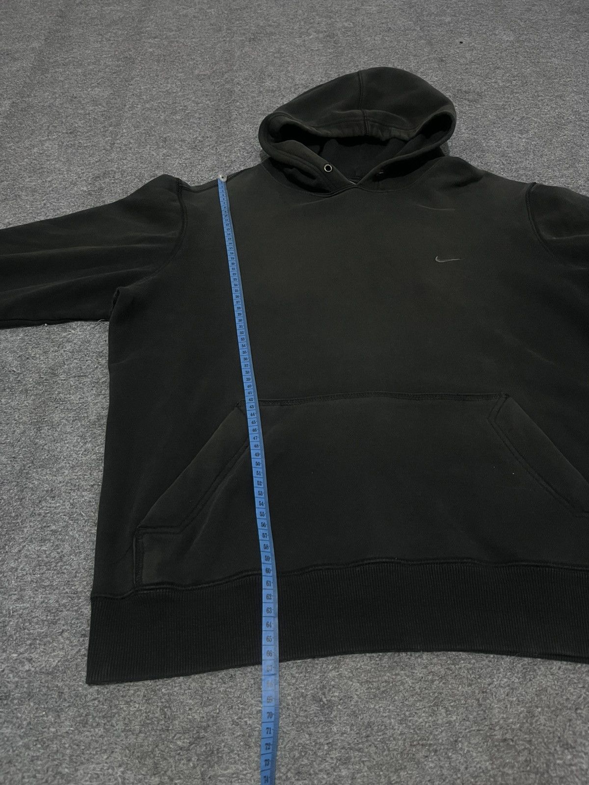 Nike Nike Mini Swoosh Hoodie Original Black Faded Size US M / EU 48-50 / 2 - 11 Thumbnail