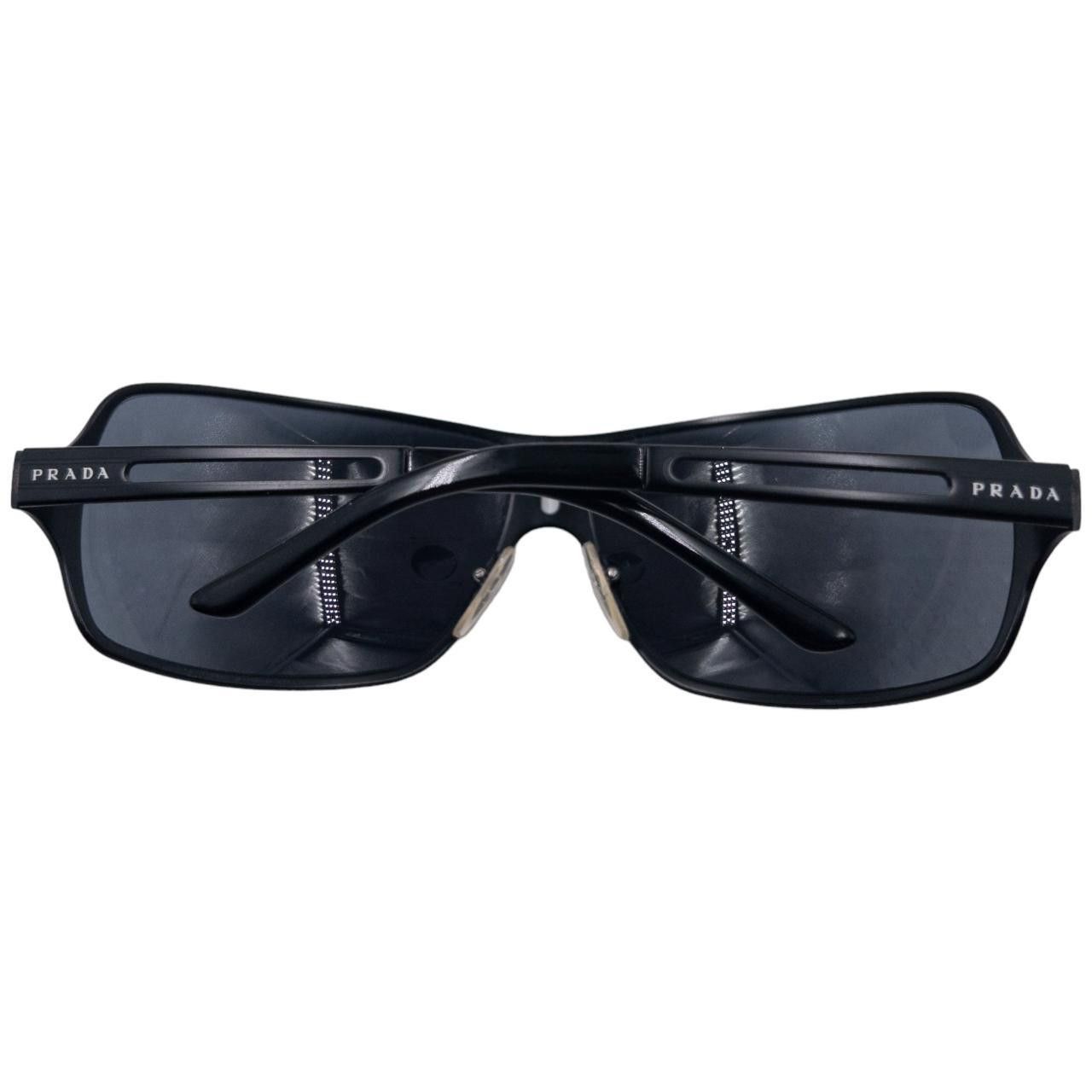 Prada Vintage Prada Black Sunglasses Size ONE SIZE - 6 Thumbnail
