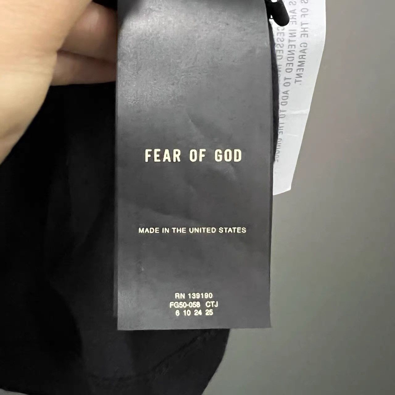 Fear of God Fear Of God FOG Black Short Sleeve K28 Size US XS / EU 42 / 0 - 4 Thumbnail