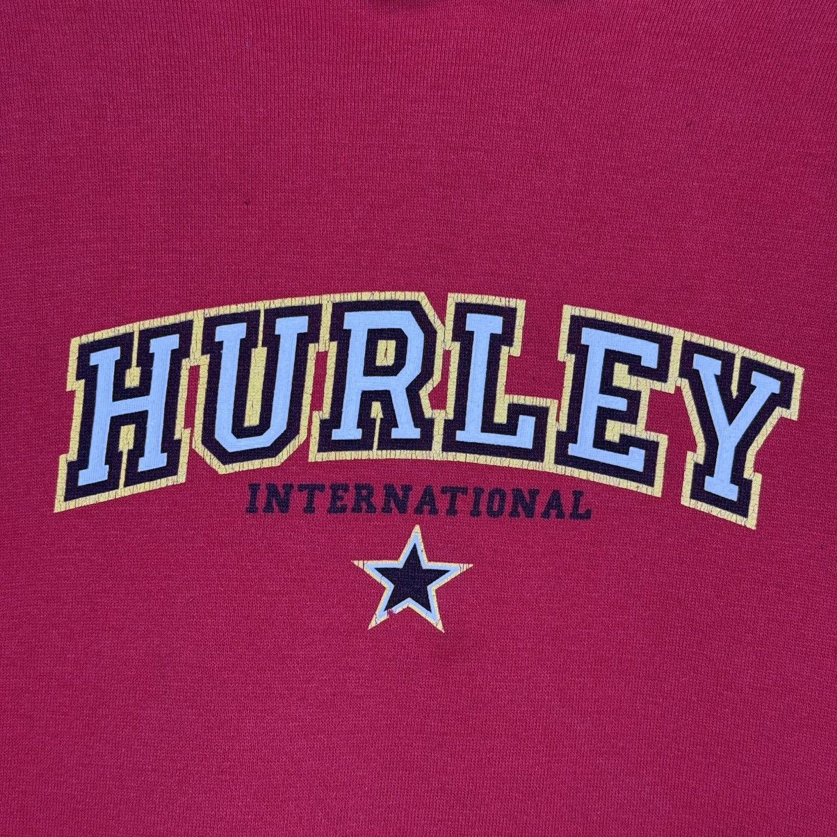 Hurley Vintage 00s Hurley International Hoodie Logo Star Size XL Size US XL / EU 56 / 4 - 11 Thumbnail