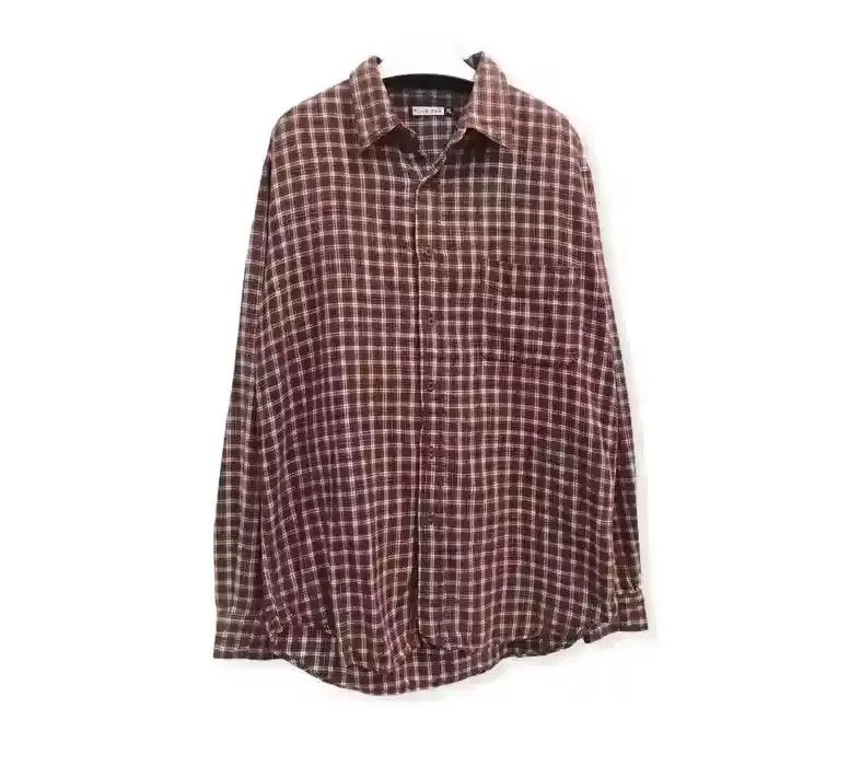 Flannel Japanese Brand Plus One Flannel Shirt Size US XL / EU 56 / 4 - 1 Thumbnail