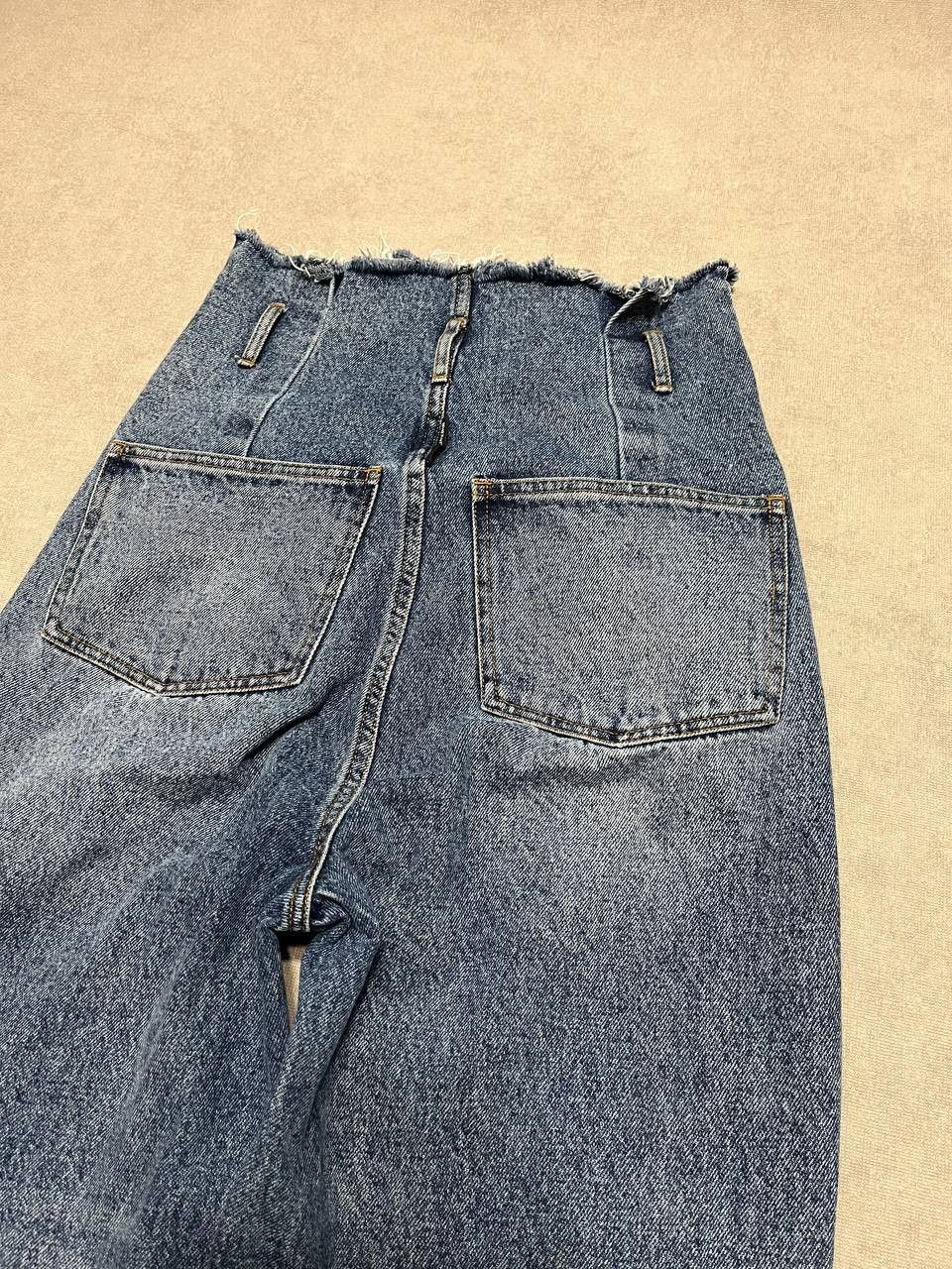 Alexander Wang Rare Alexander Wang Avant Garde Women`s Blue Jeans Denim S Size 27" / US 4 / IT 40 - 6 Thumbnail