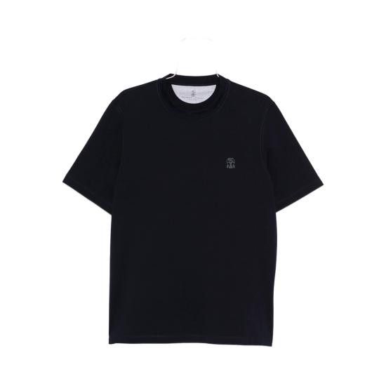 BRUNELLO CUCINELLI Men T-Shirts M0B138440 CD325 BLUE