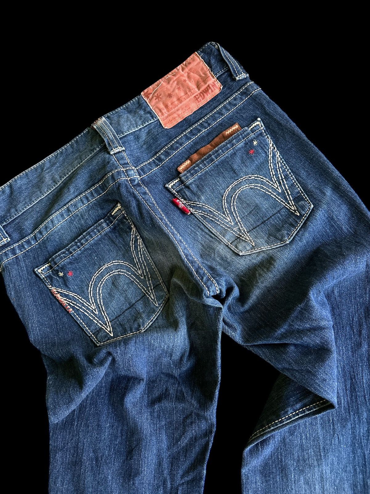If Six Was Nine Vintage Edwin Exclusive Vintage Rainbow 💥 Size US 32 / EU 48 - 6 Thumbnail
