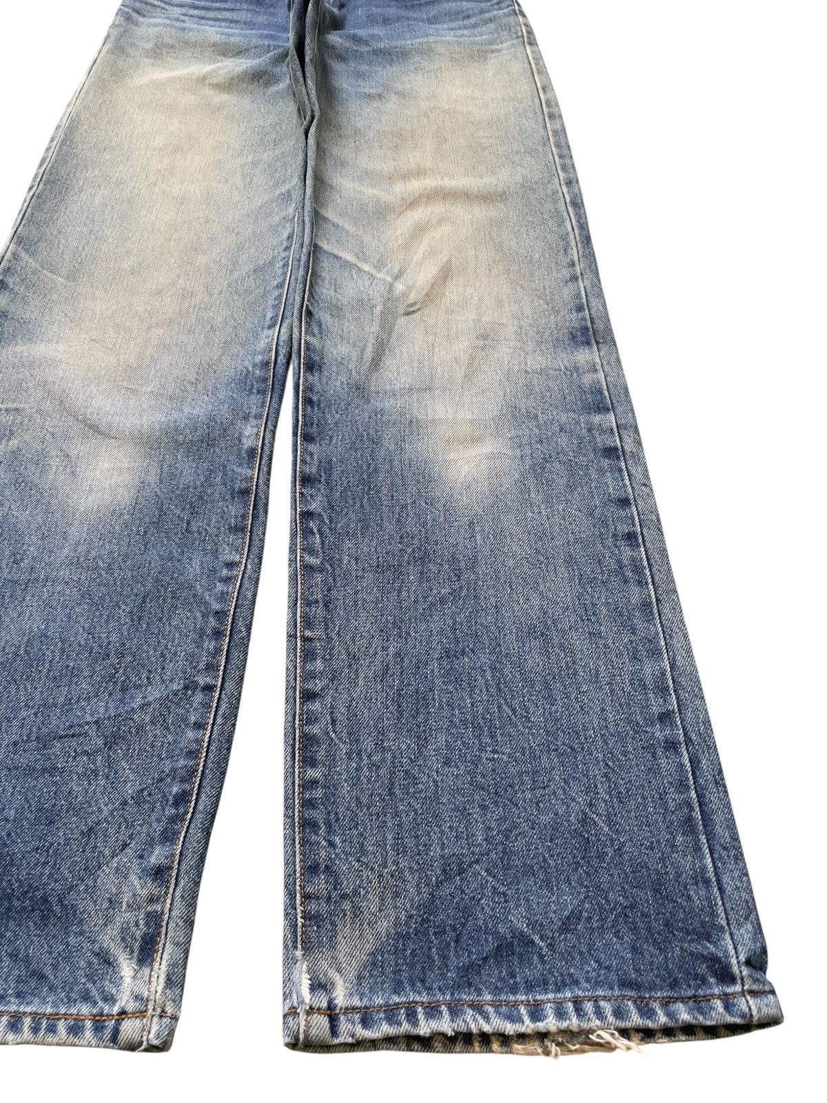 Japanese Brand Vintage Japanese Brand Mud Wash Distressed Loose Jeans Size US 27 - 7 Thumbnail