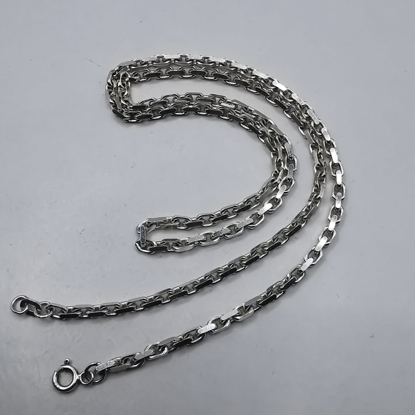 Jewelry Chain, 925 Sterling Silver, Signed 19,51G, Men's