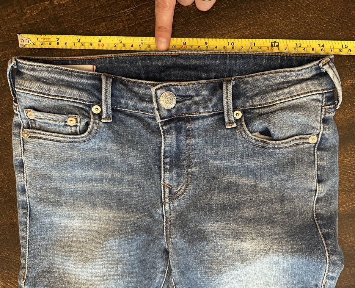 True Religion True Religion Women's Halle Skinny Fit Stretch Jeans-29x26.5 Size 29" - 4 Thumbnail