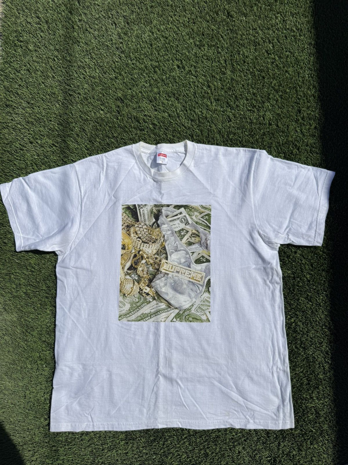 Supreme Supreme Bling Tee Size US XL / EU 56 / 4 - 1 Thumbnail
