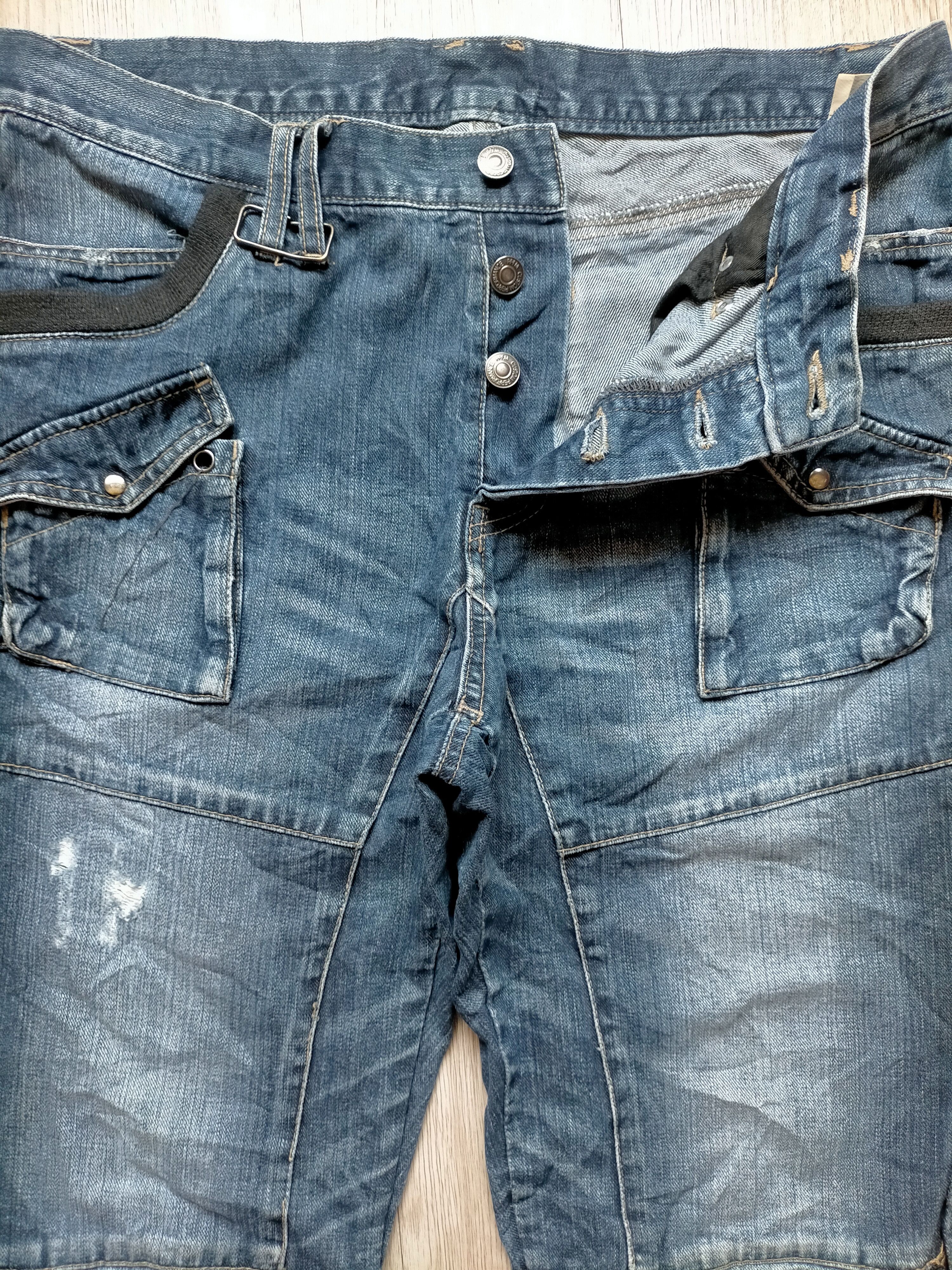 PPFM PPFM Bondage Tactical Bush Punk style Denim Size US 34 / EU 50 - 6 Thumbnail