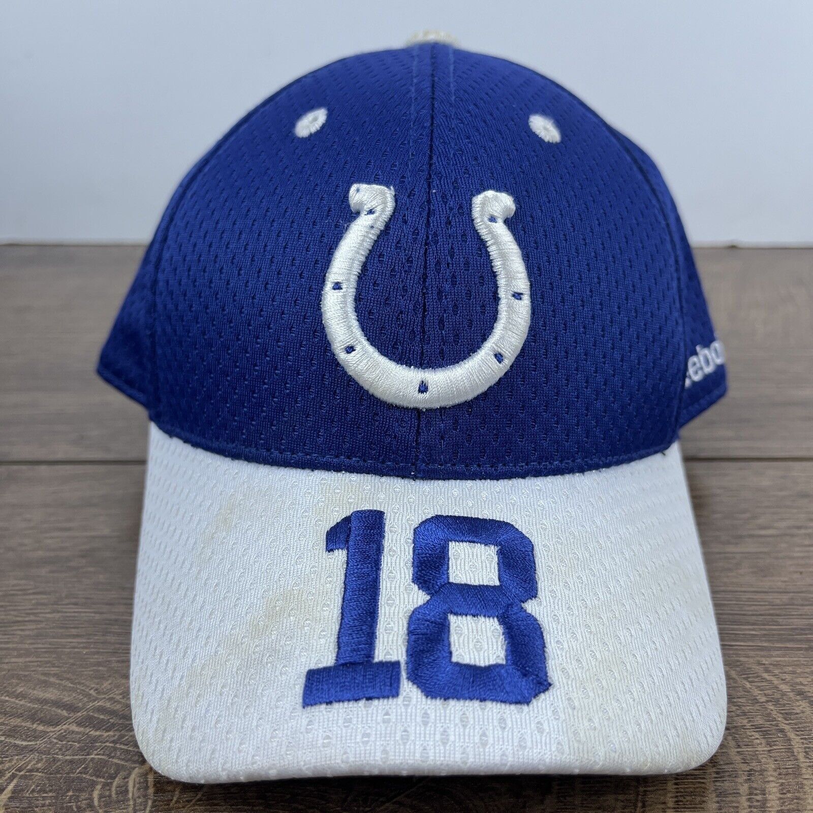Reebok Indianapolis Colts Hat Reebok Adjustable YOUTH Size Hat Peyt Size ONE SIZE - 2 Thumbnail