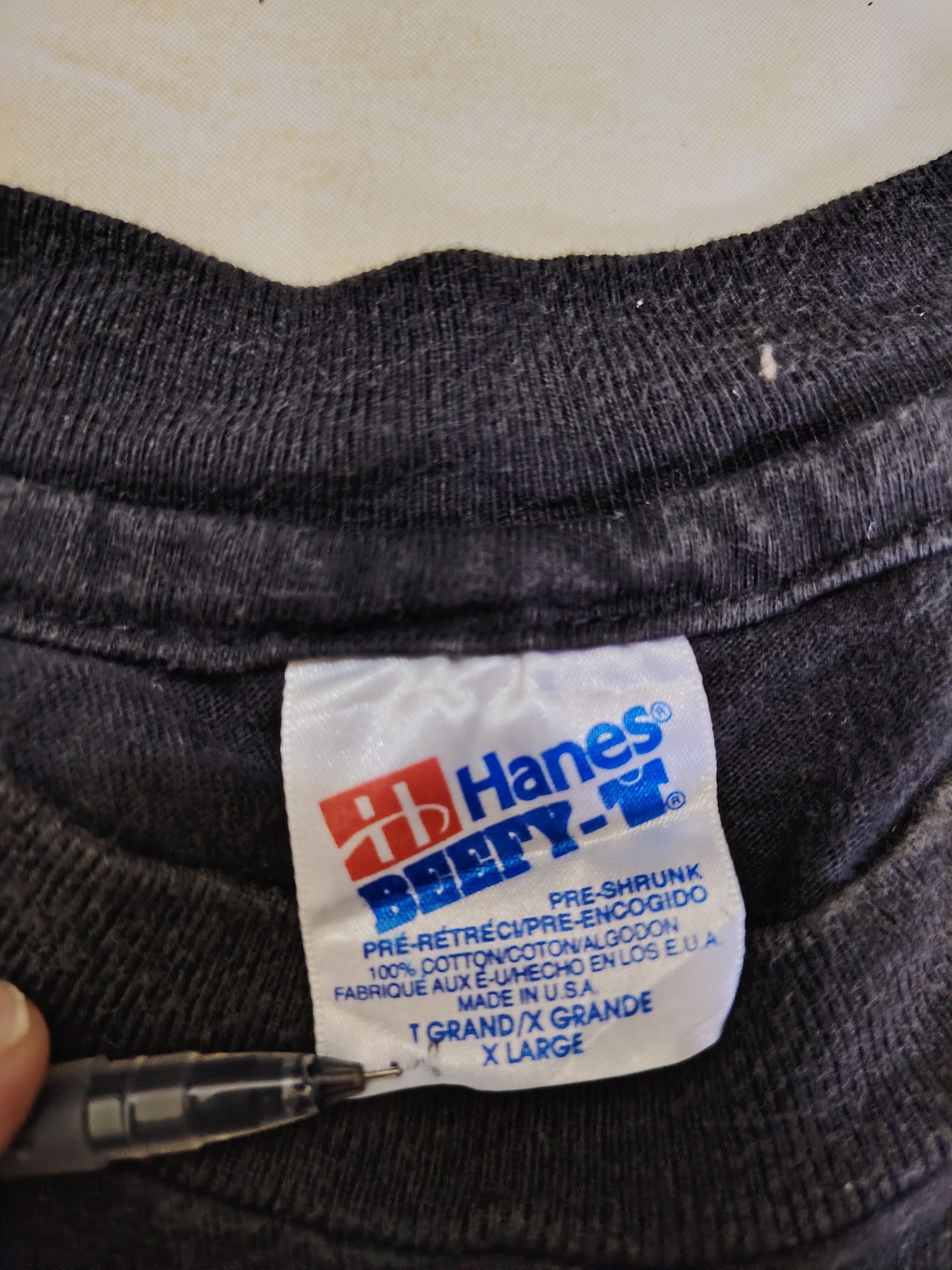 Hanes Vintage 1993 Garth T-Shirt by Blue Rose Size US XL / EU 56 / 4 - 7 Thumbnail