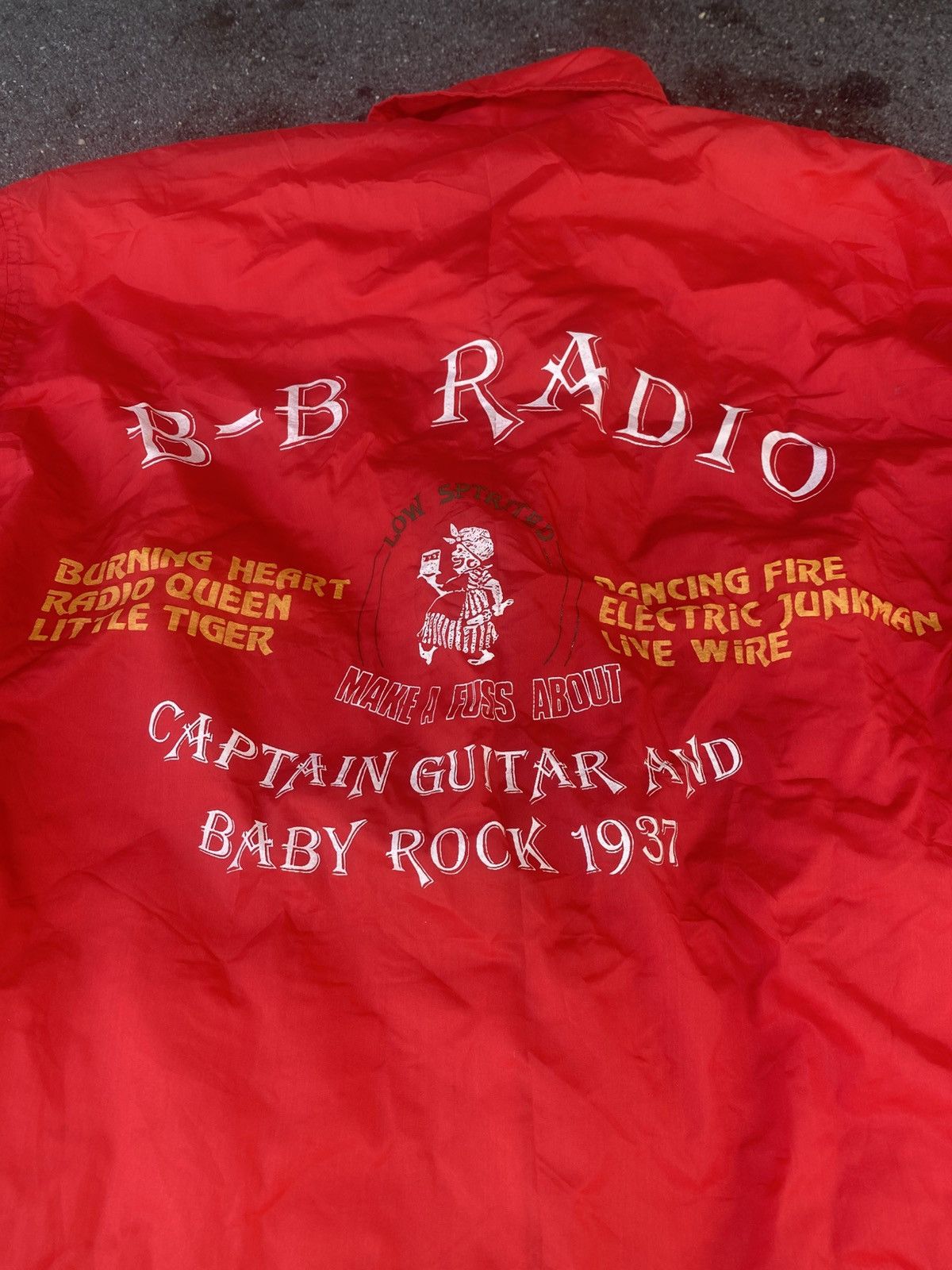 Band Tees × Japanese Brand × Vintage vtg captain guitar and baby rock jacket Size US L / EU 52-54 / 3 - 3 Thumbnail