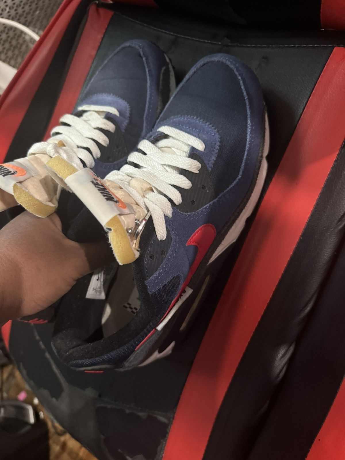 Nike Nike Air Max 90 SE Running Club - Deep Royal Size US 8 / EU 41 - 6 Thumbnail