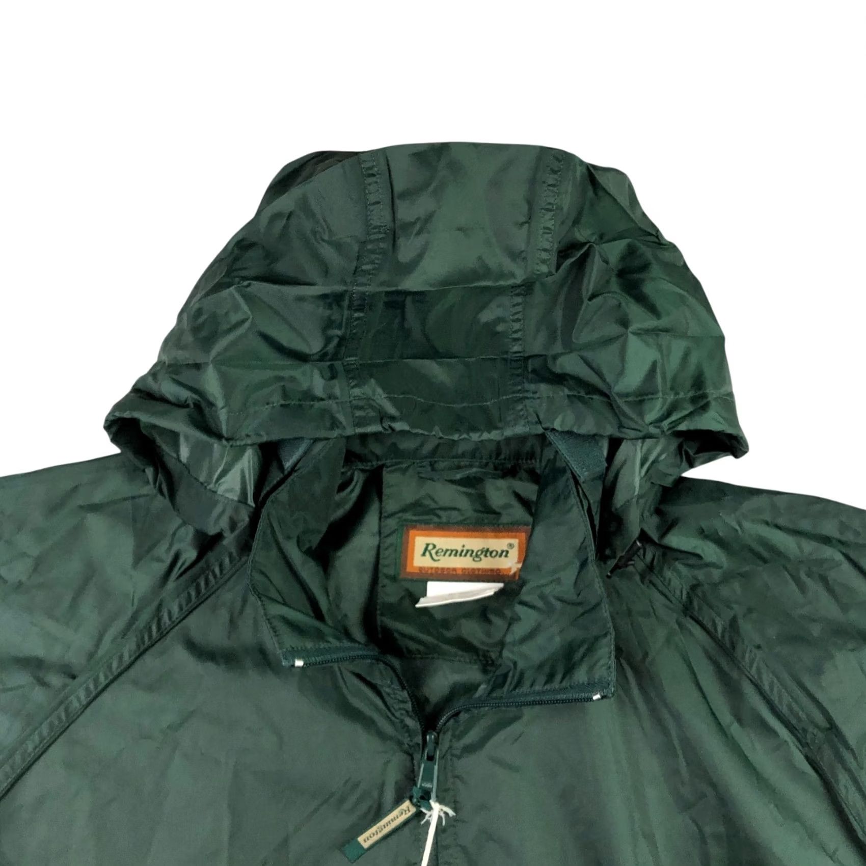 Rains Remington Men’s Rain Jacket Hooded Full Zip Green 2XL Waterproof Windproof Packable Hooded Rain Coat Mens 2XL Size US XXL / EU 58 / 5 - 3 Thumbnail