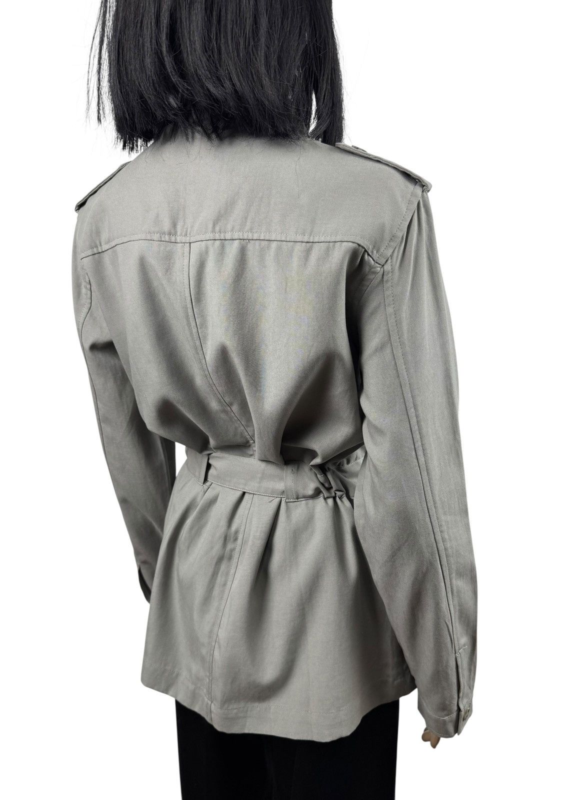 Threads 4 Thought Thought Field Belted Jacket Button Up Tencel Cotton size 38 Size M / US 6-8 / IT 42-44 - 9 Thumbnail