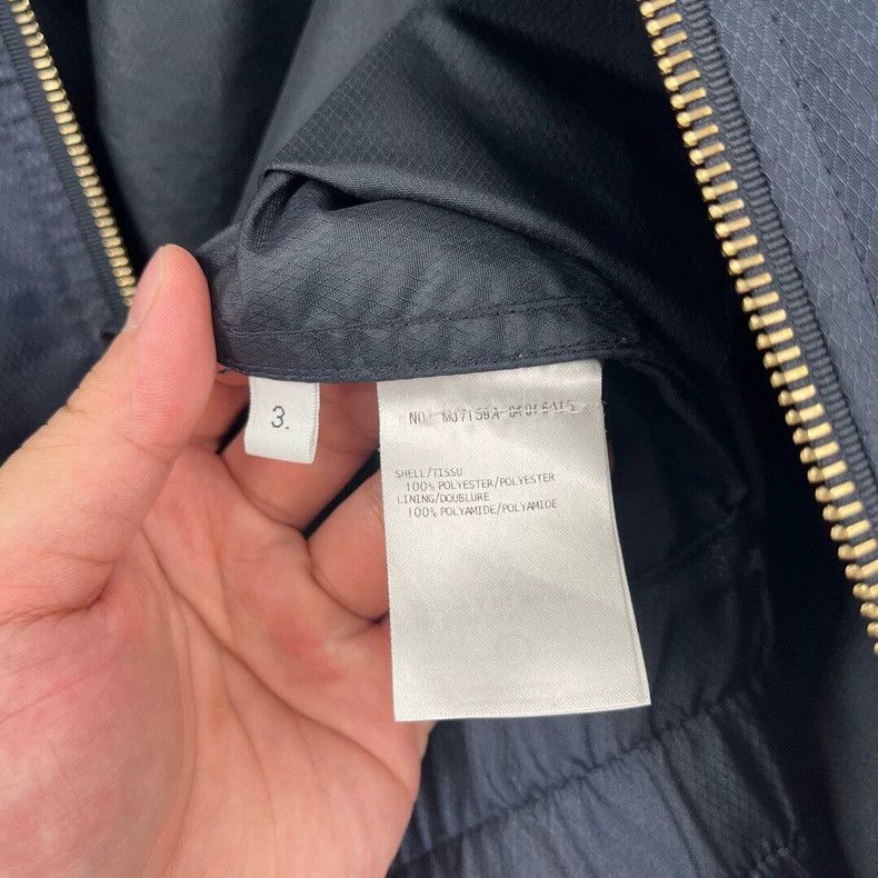 Thom Browne Thom browne Dark blue sleeve-labeled zipper jacket 2504-Nex Size US L / EU 52-54 / 3 - 5 Thumbnail